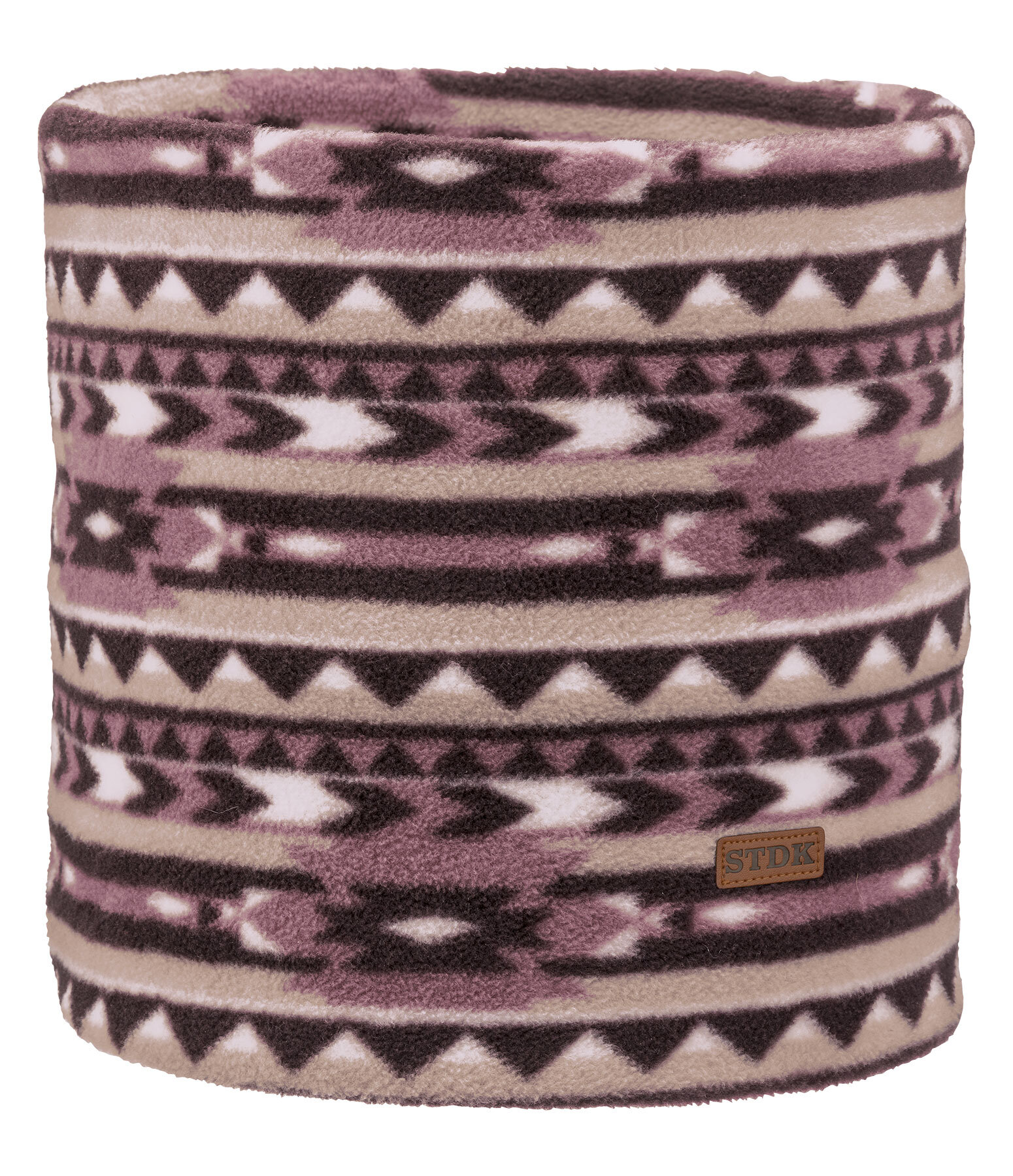 Fleece Neck Warmer Ikat