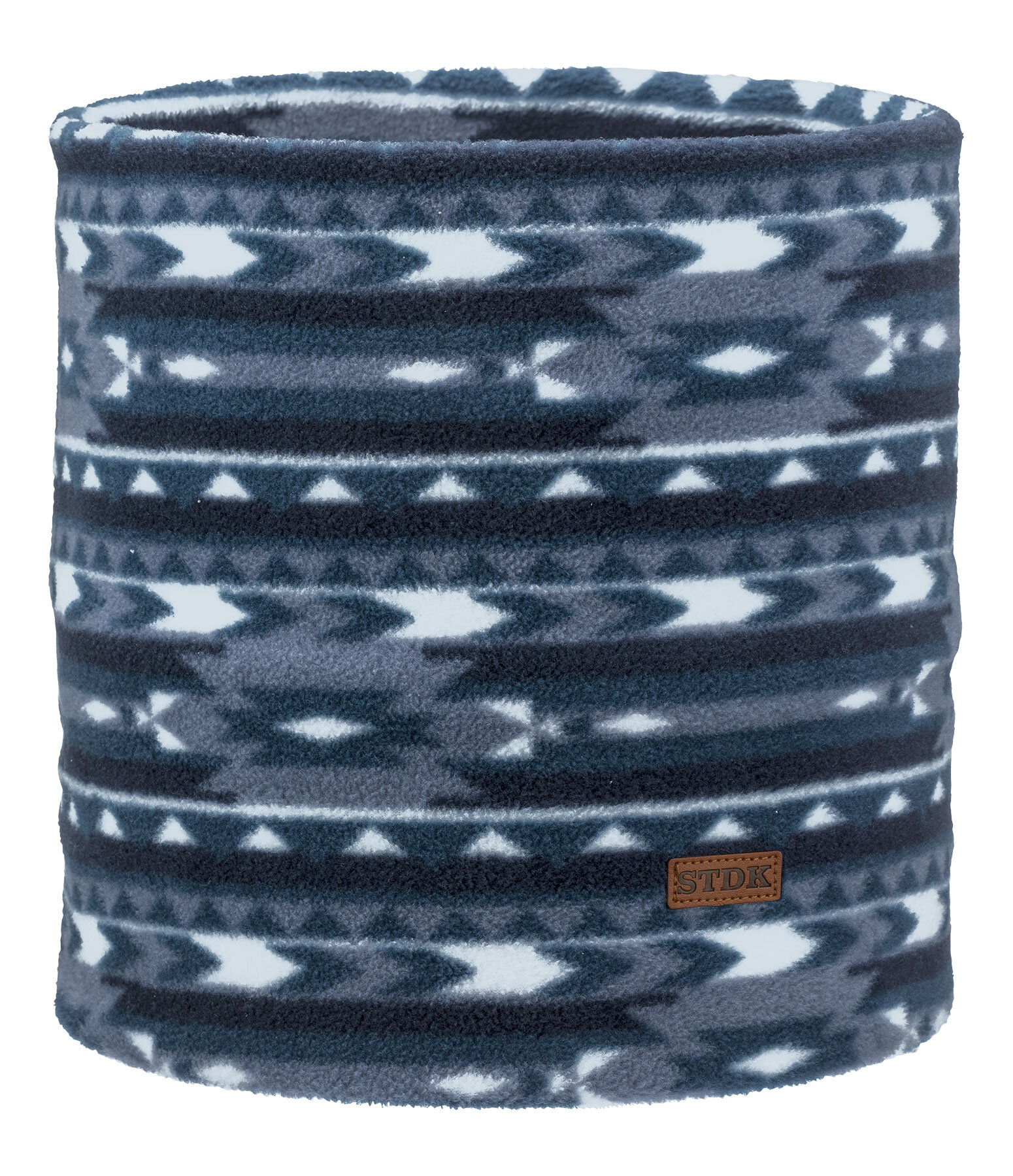 Fleece Neck Warmer Ikat