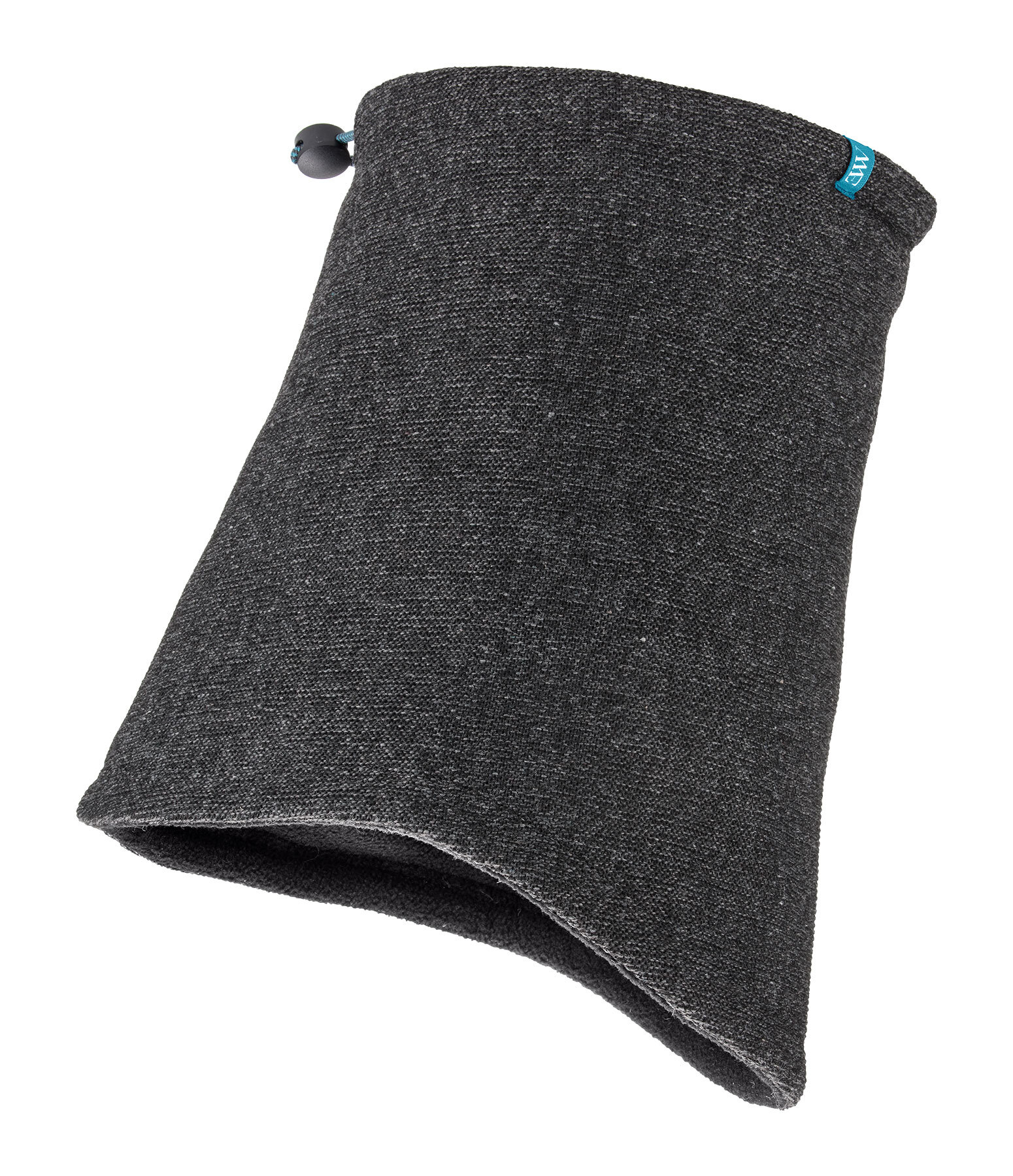 Wool Mix Knitted Fleece Neck Warmer