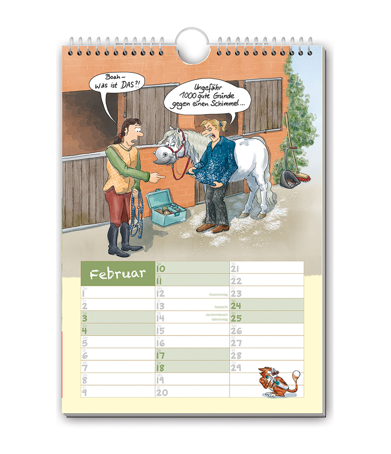 Horse Tales: Comic Calendar 2025