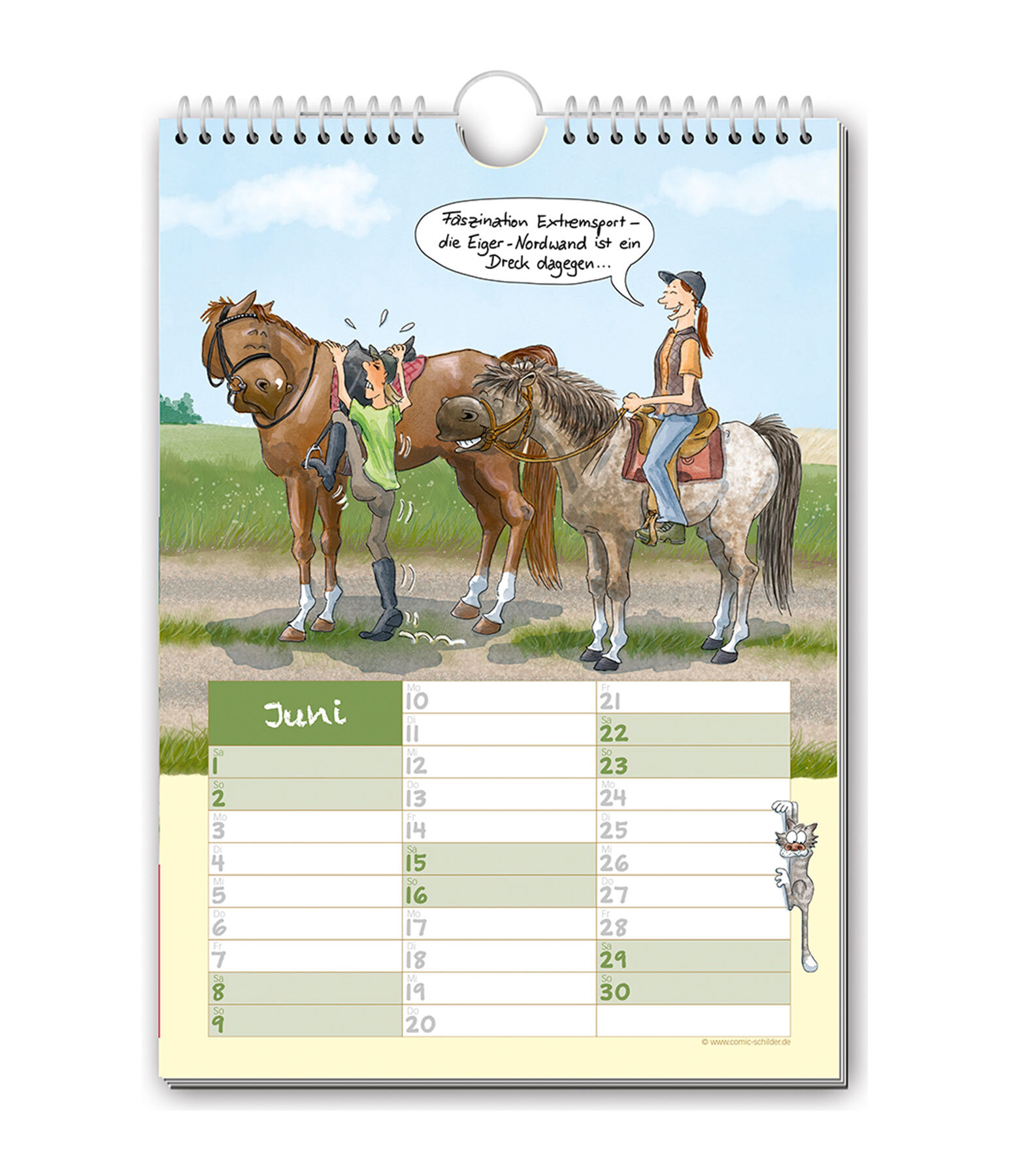 Horse Tales: Comic Calendar 2025