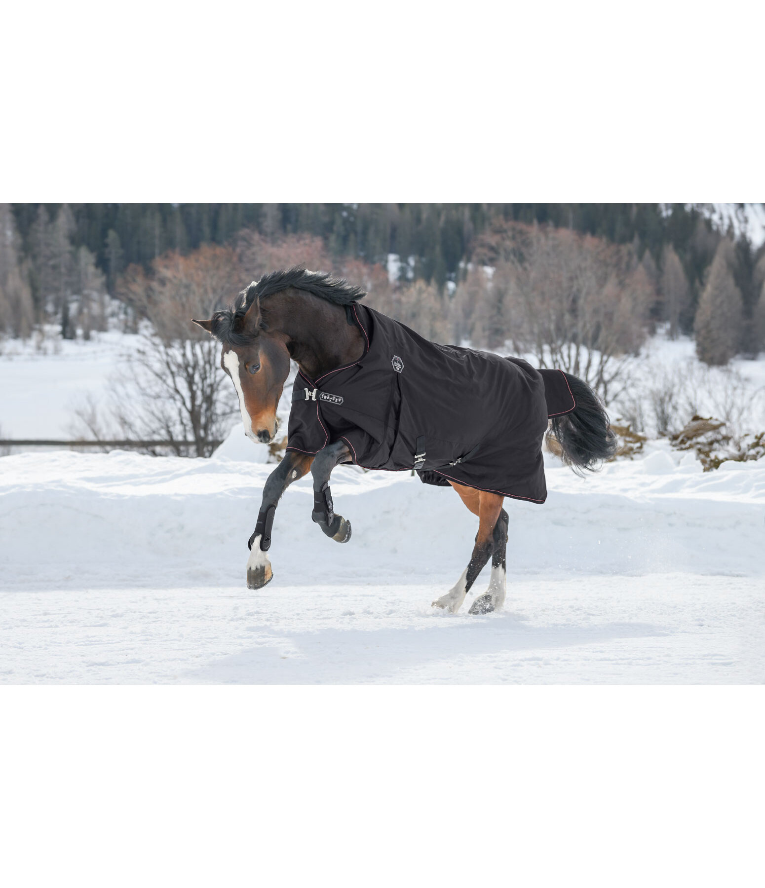 High Neck Turnout Rug Rain Shield, 50g