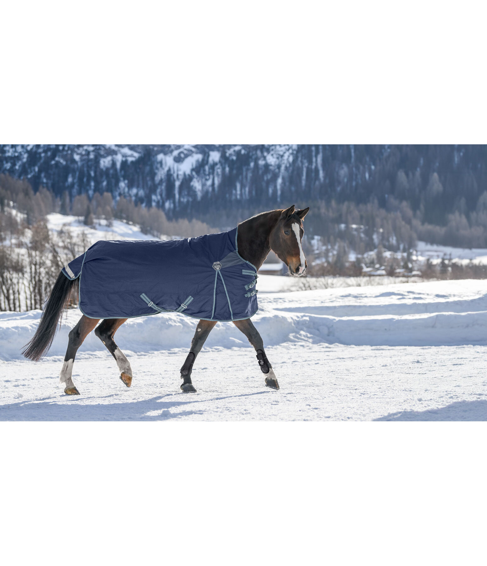 High Neck Turnout Rug Perfect Fit Nylon PRO, 100g