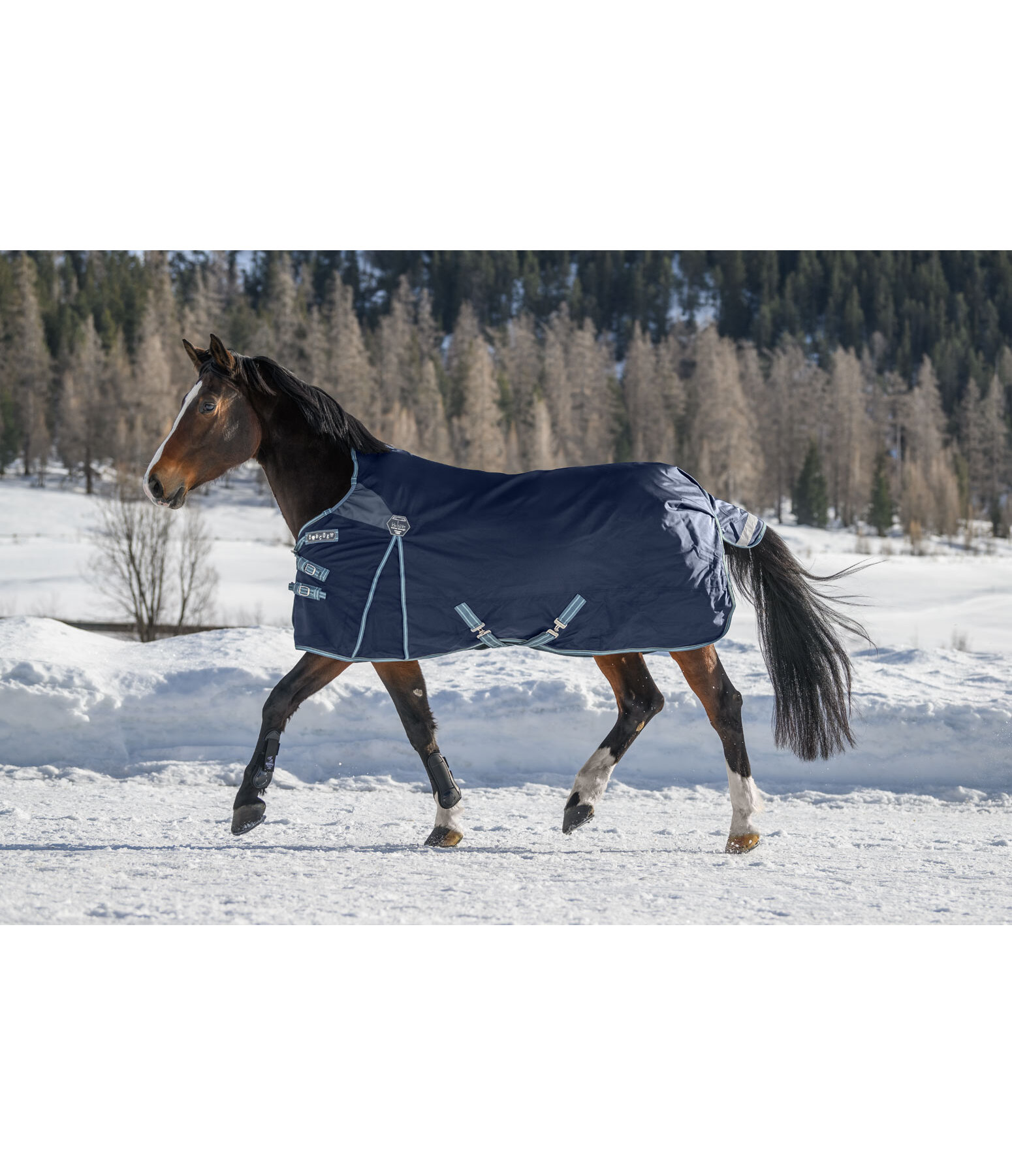 High Neck Turnout Rug Perfect Fit Nylon PRO, 100g