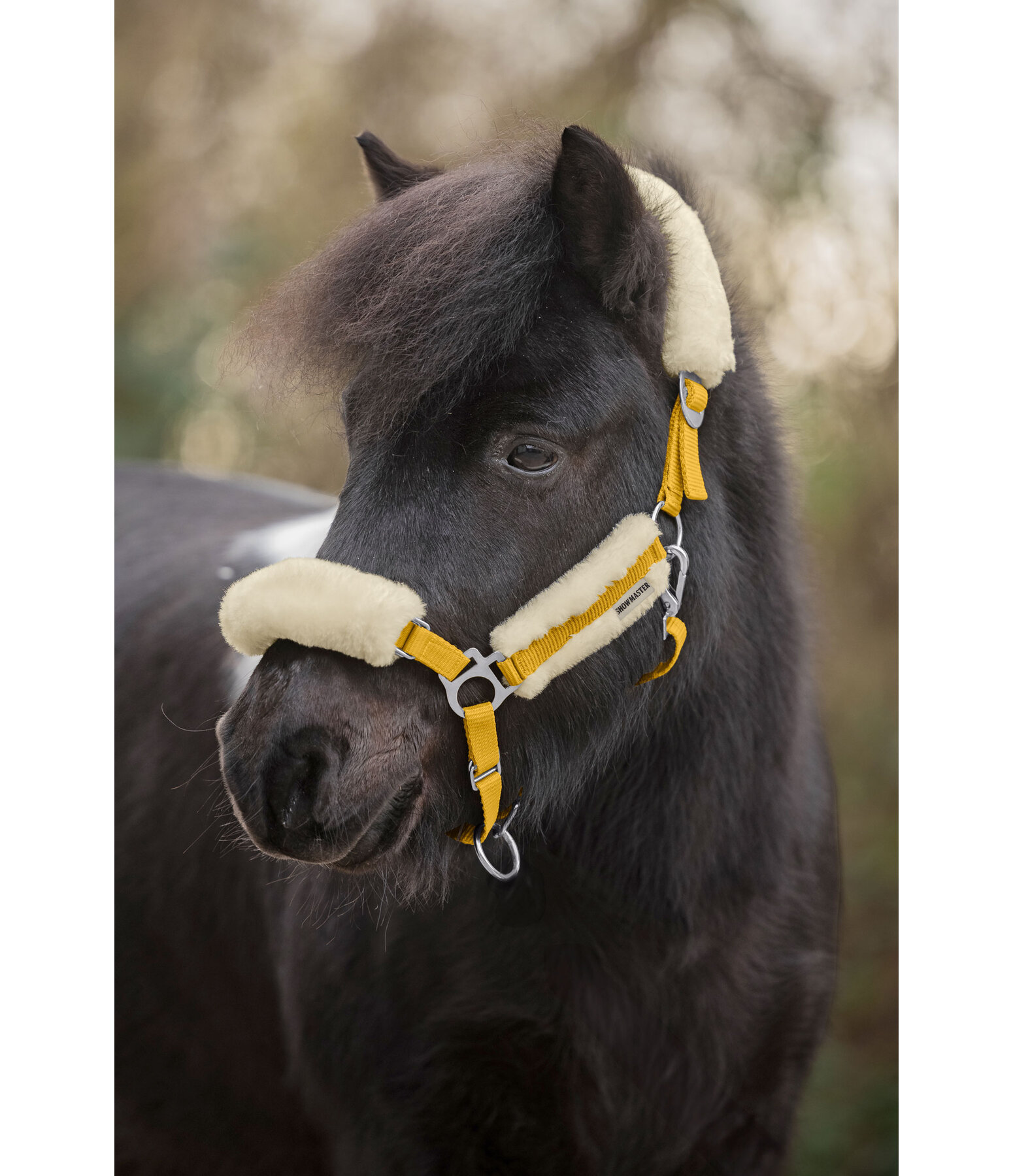 Foal & Shetland Pony Teddy Fleece Headcollar Cozy Adjustable