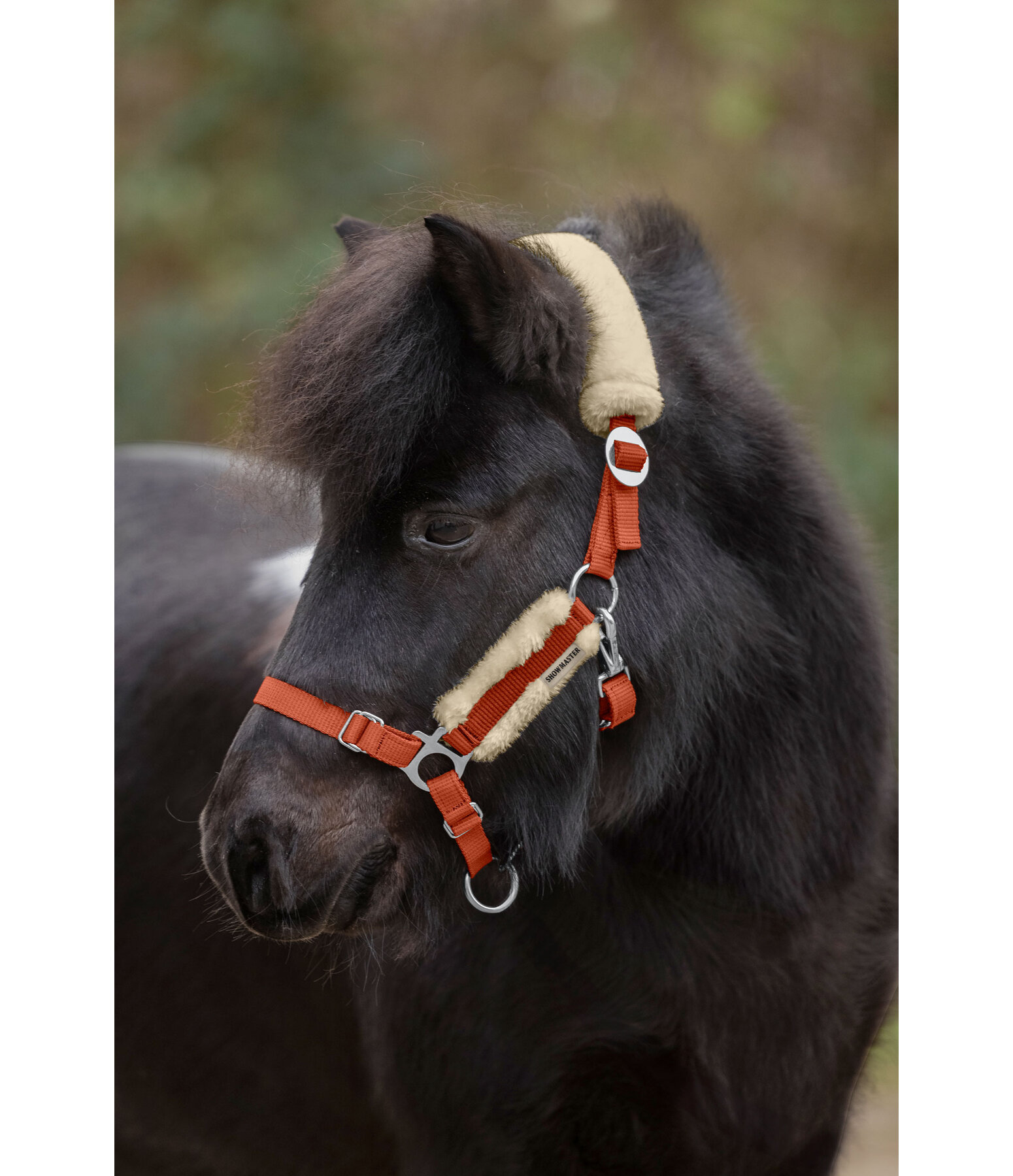 Foal & Shetland Pony Teddy Fleece Headcollar Cozy Adjustable