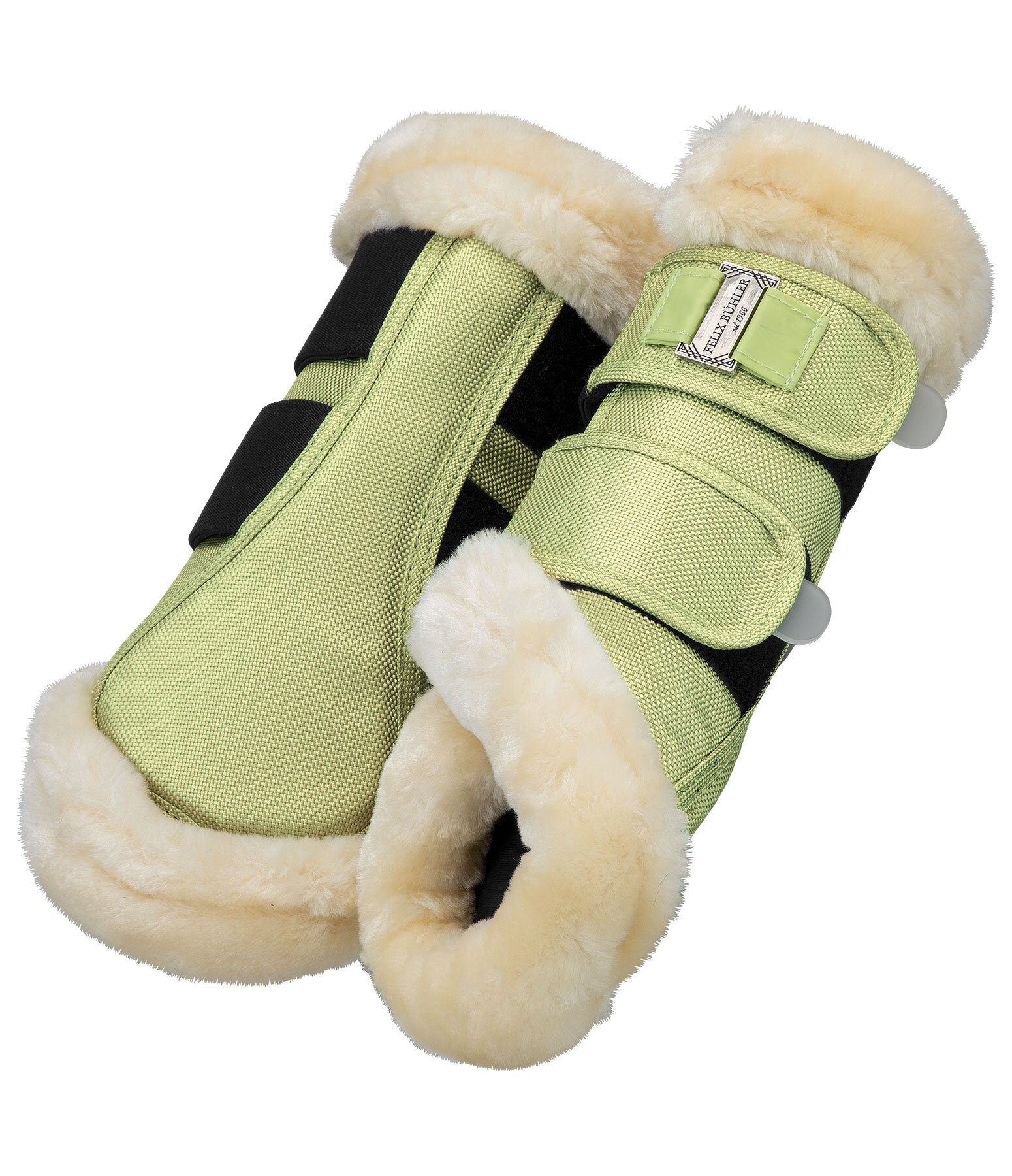 Teddy Fleece Dressage Boots Essential, front legs