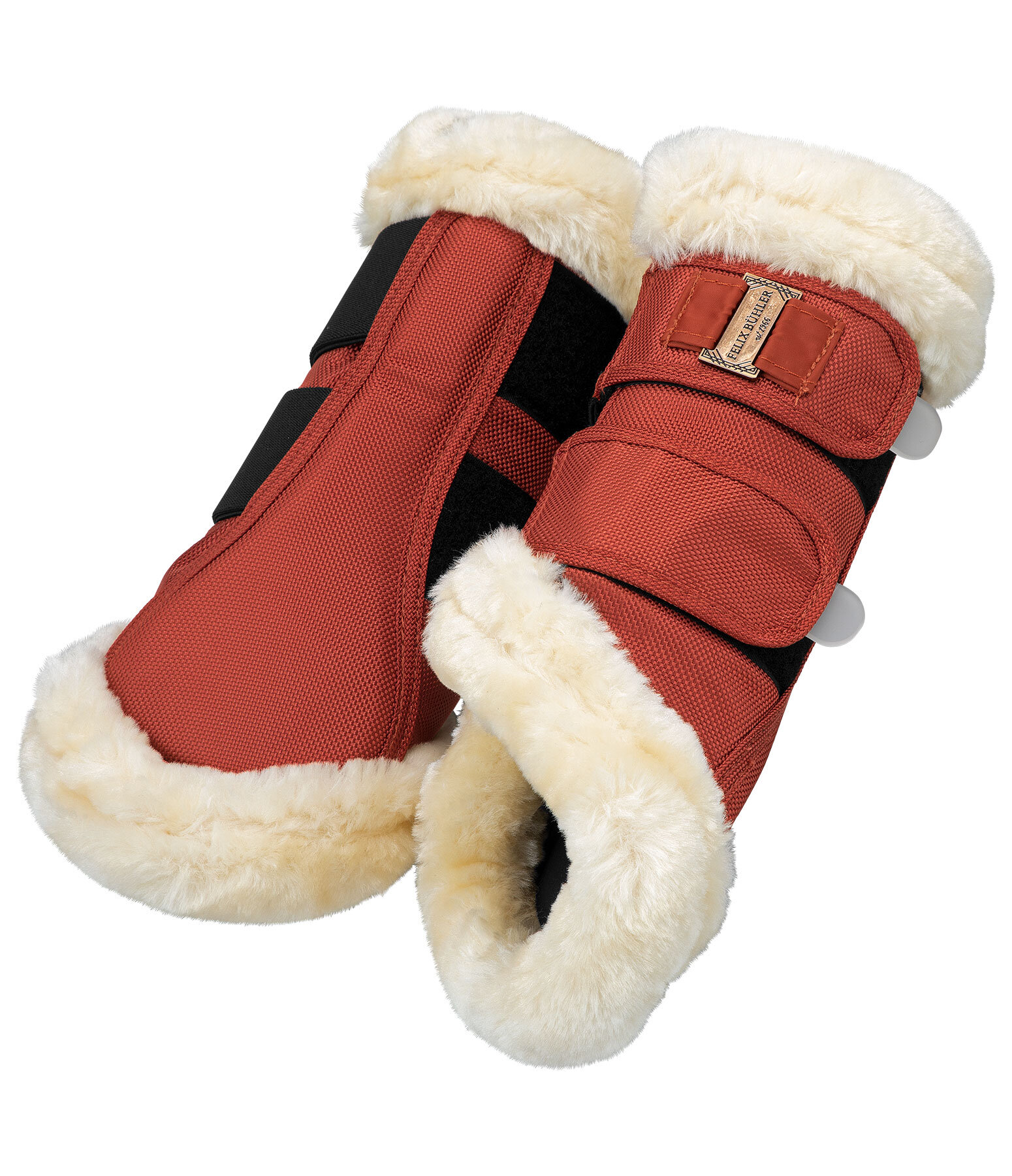 Teddy Fleece Dressage Boots Essential, front legs