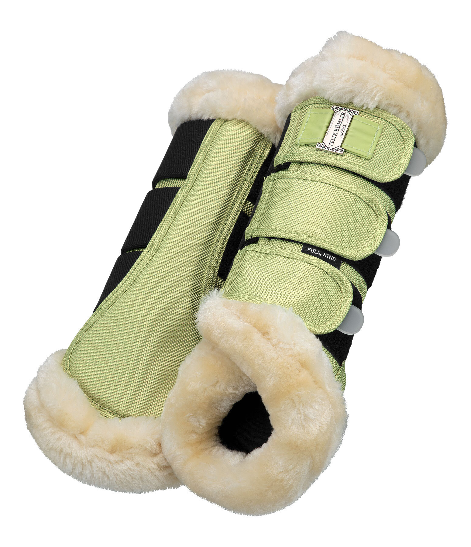 Teddy Fleece Dressage Boots Essential, hind legs