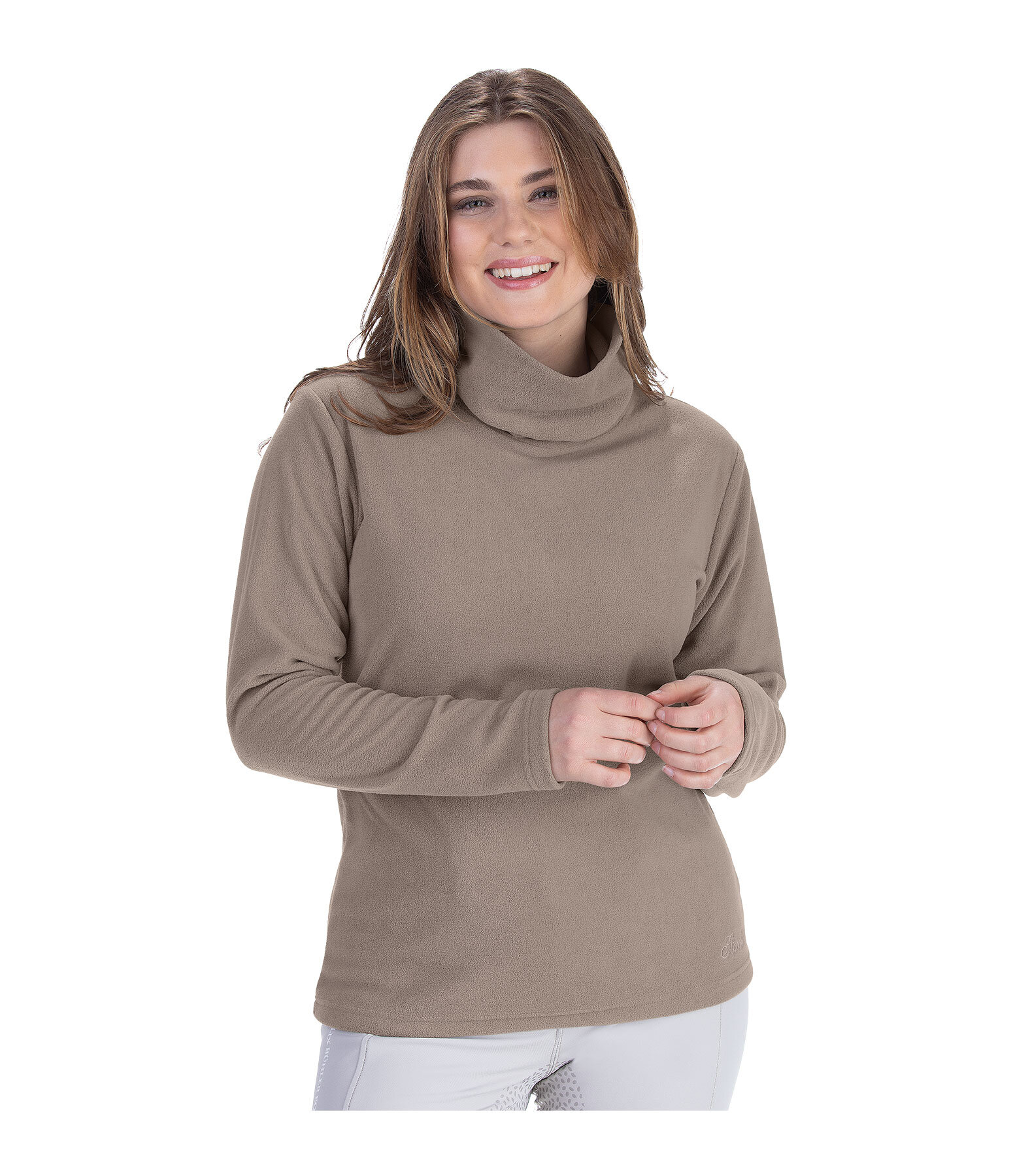 Turtleneck Fleece Jumper Thea