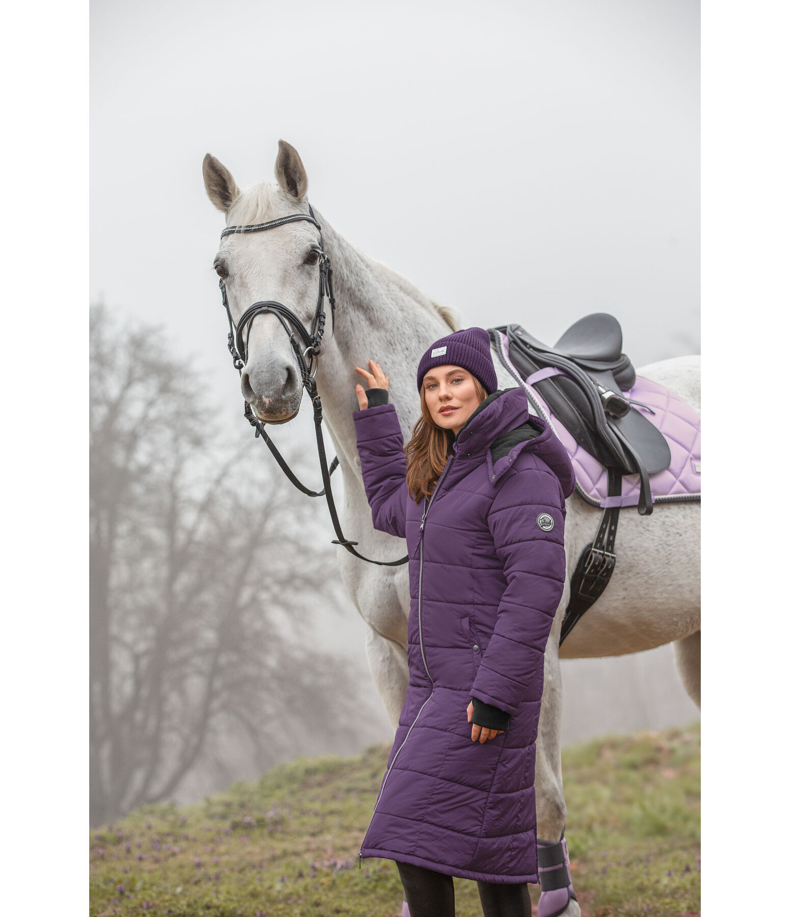 Hooded Riding Coat Davos II