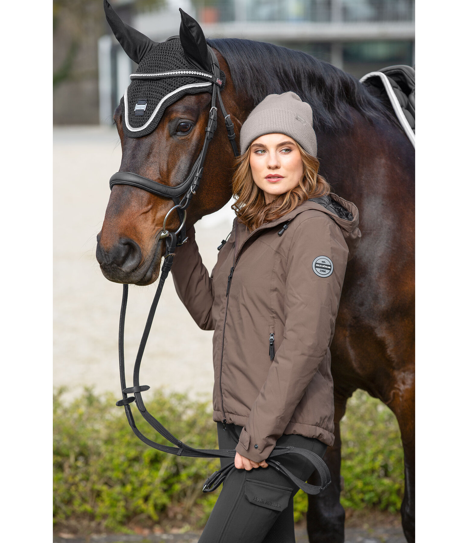 Functional Hooded Riding Jacket Emelie II