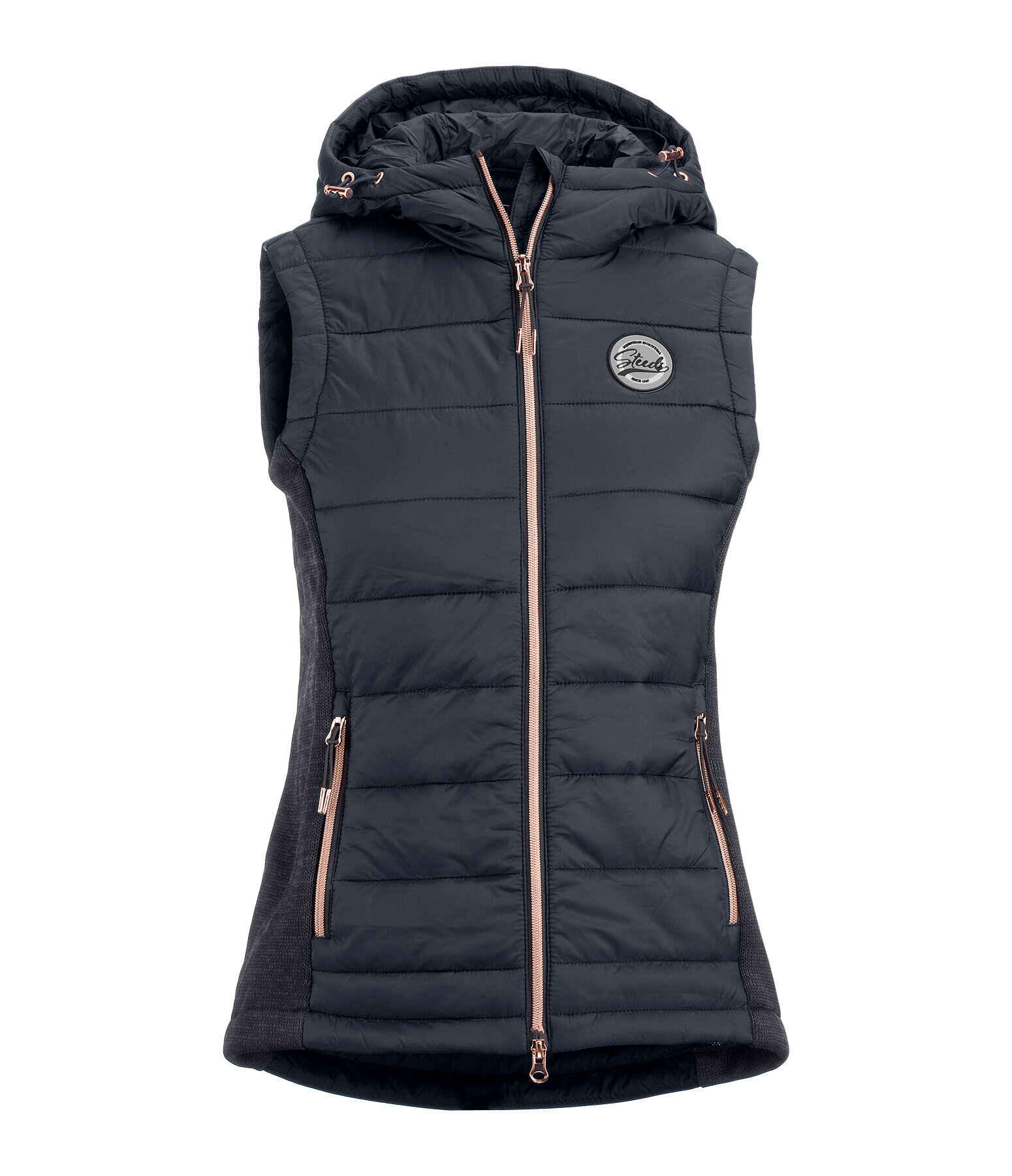 Hooded Combination Riding Gilet Cleo