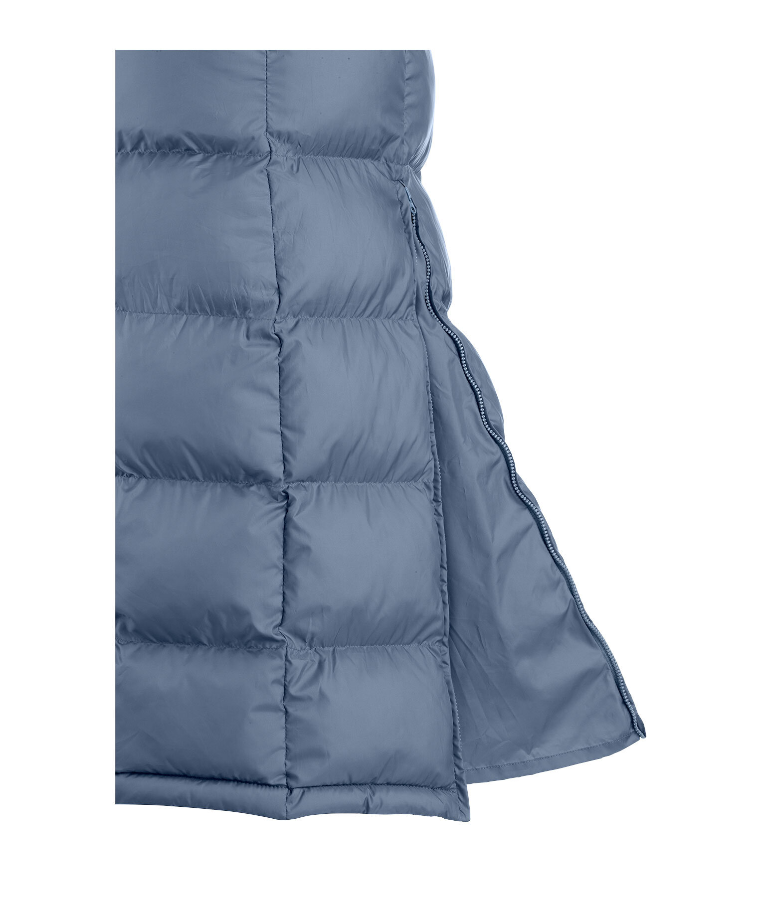 Hooded Long Gilet Clara