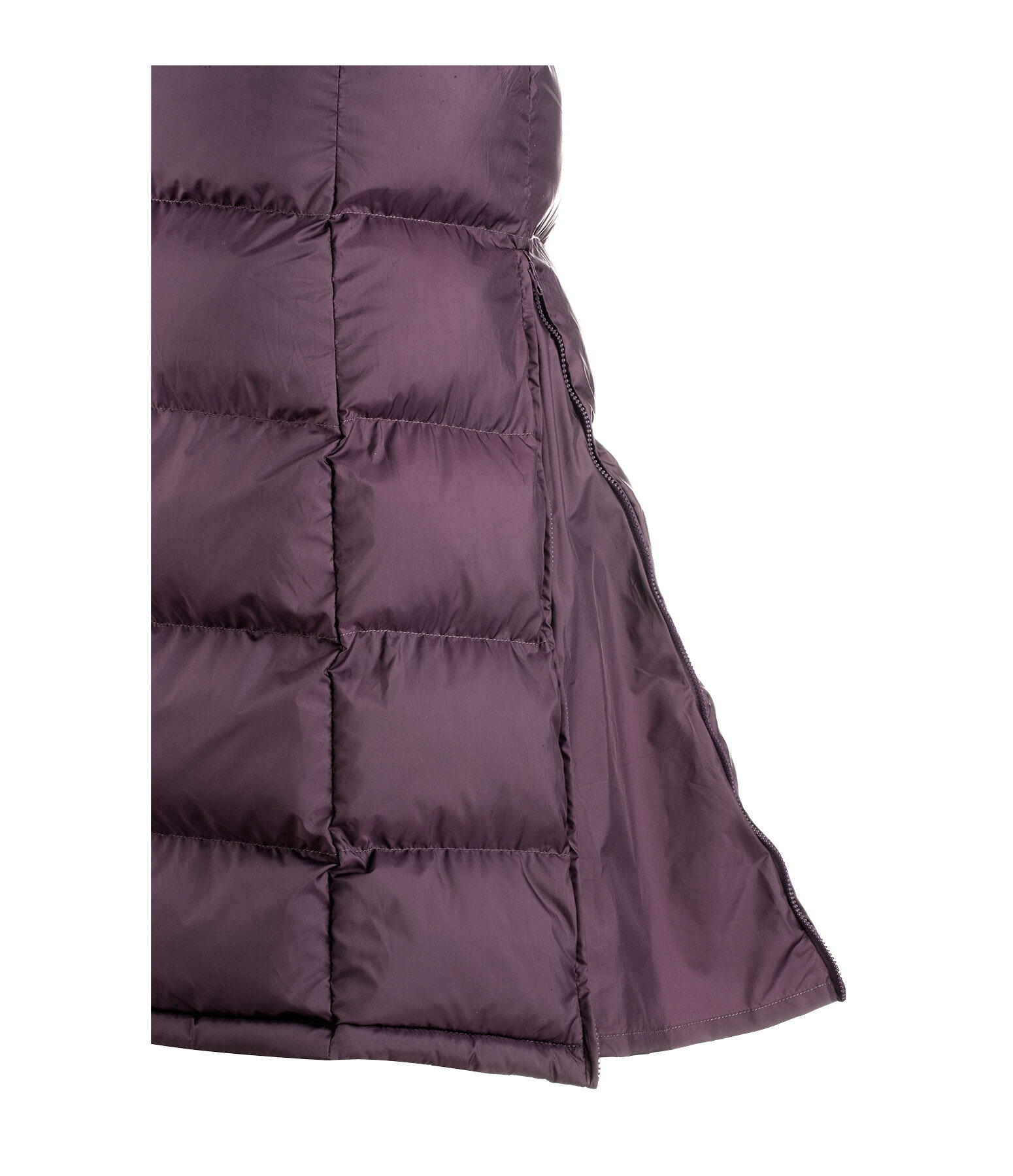 Hooded Long Gilet Clara