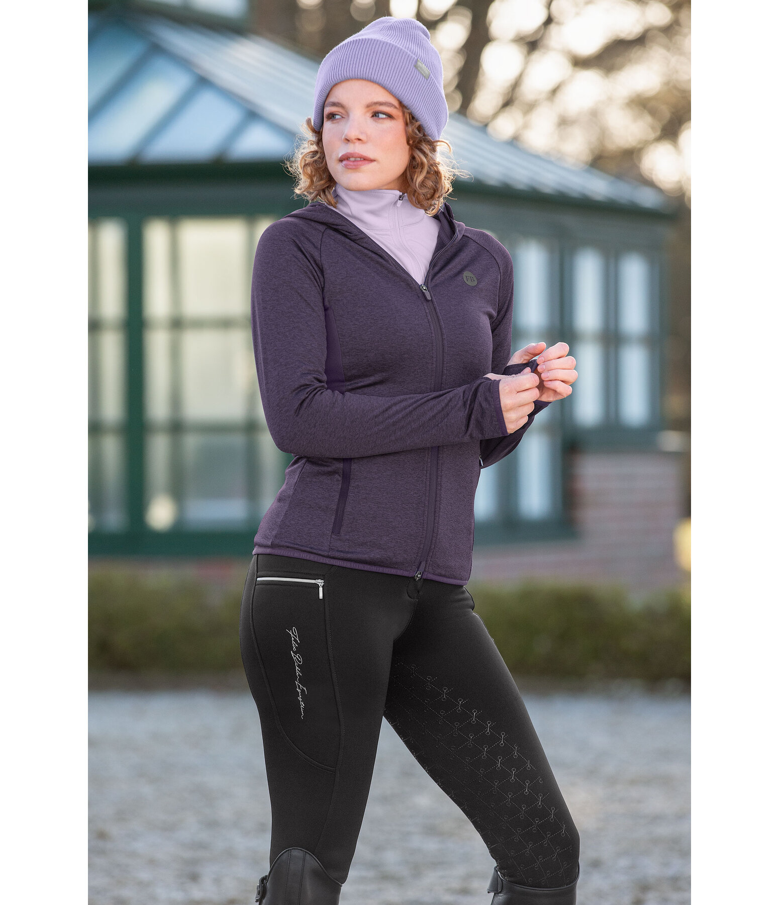 Performance Stretch Hooded Jacket Mia