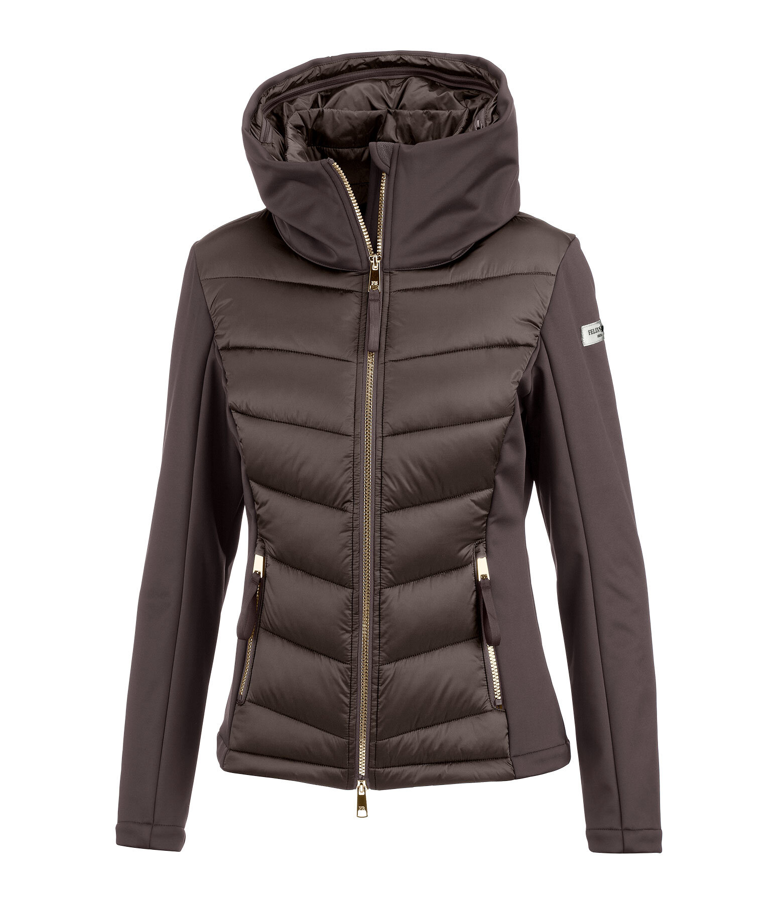 Soft Shell Hooded Combination Riding Jacket Claire