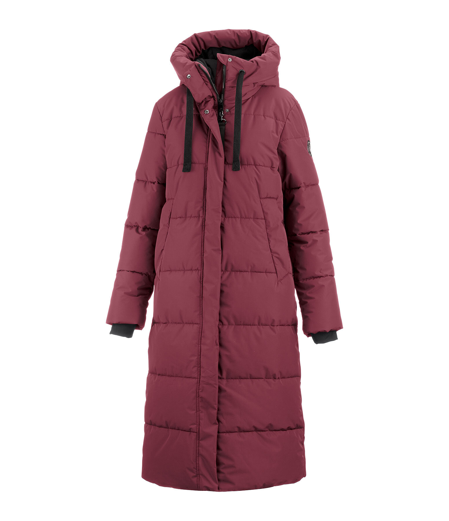 Hooded Quilted Riding Coat Anne