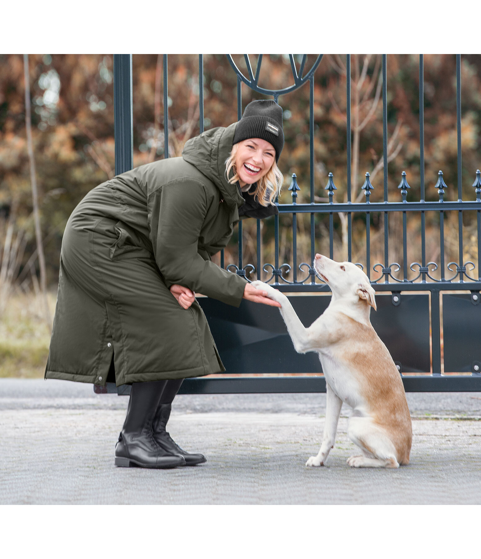 Hooded Functional Long Parka Claudi