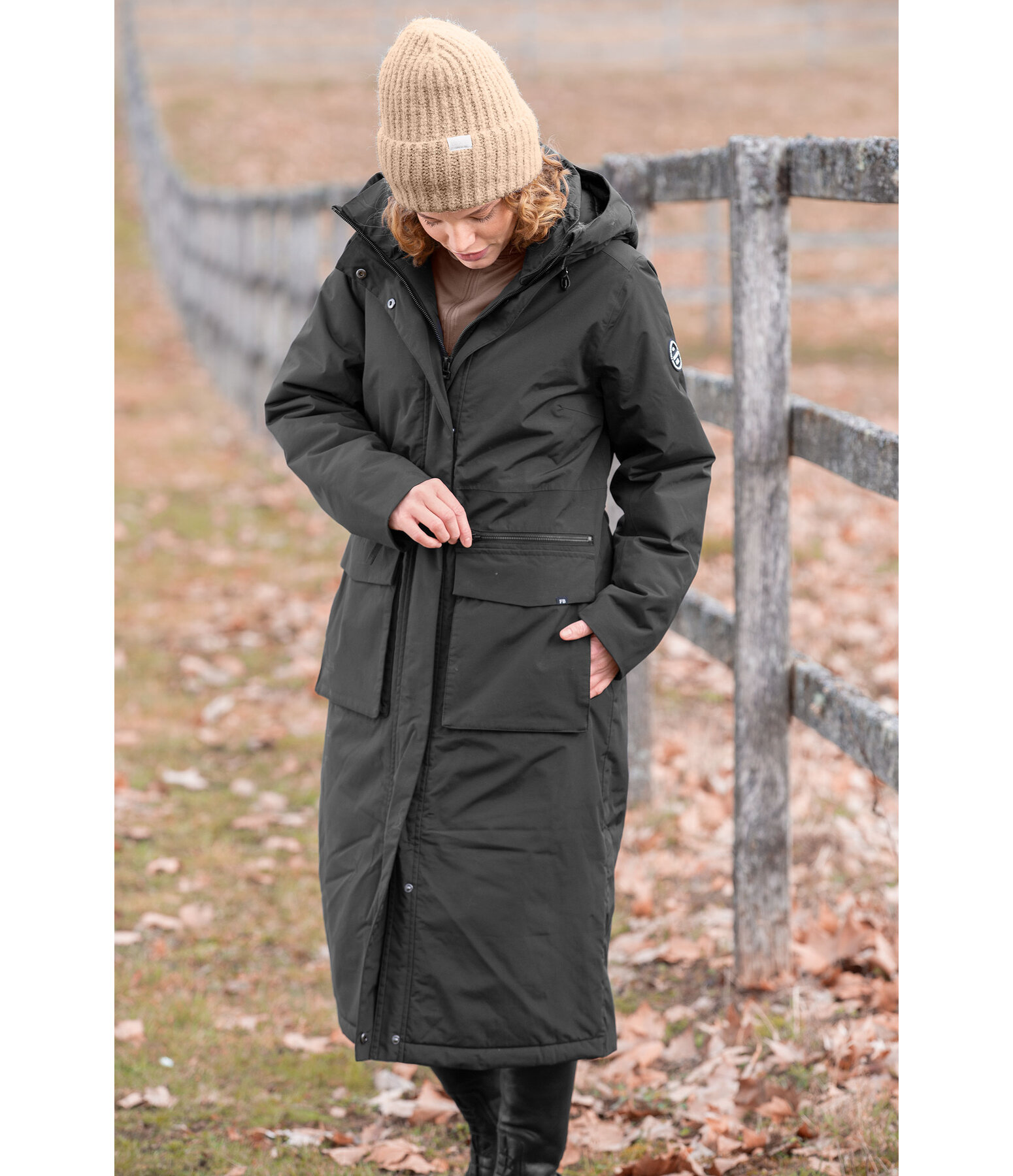 Hooded Functional Long Parka Claudi