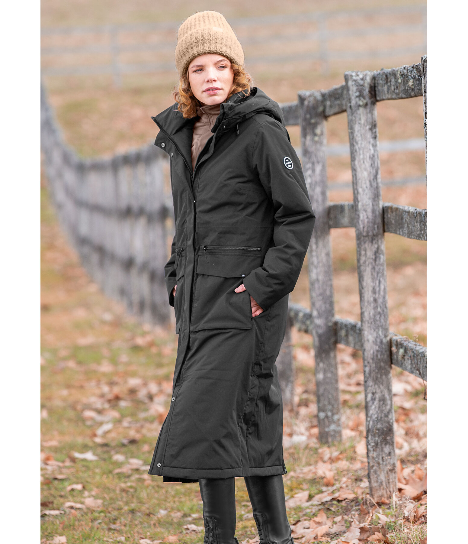 Hooded Functional Long Parka Claudi