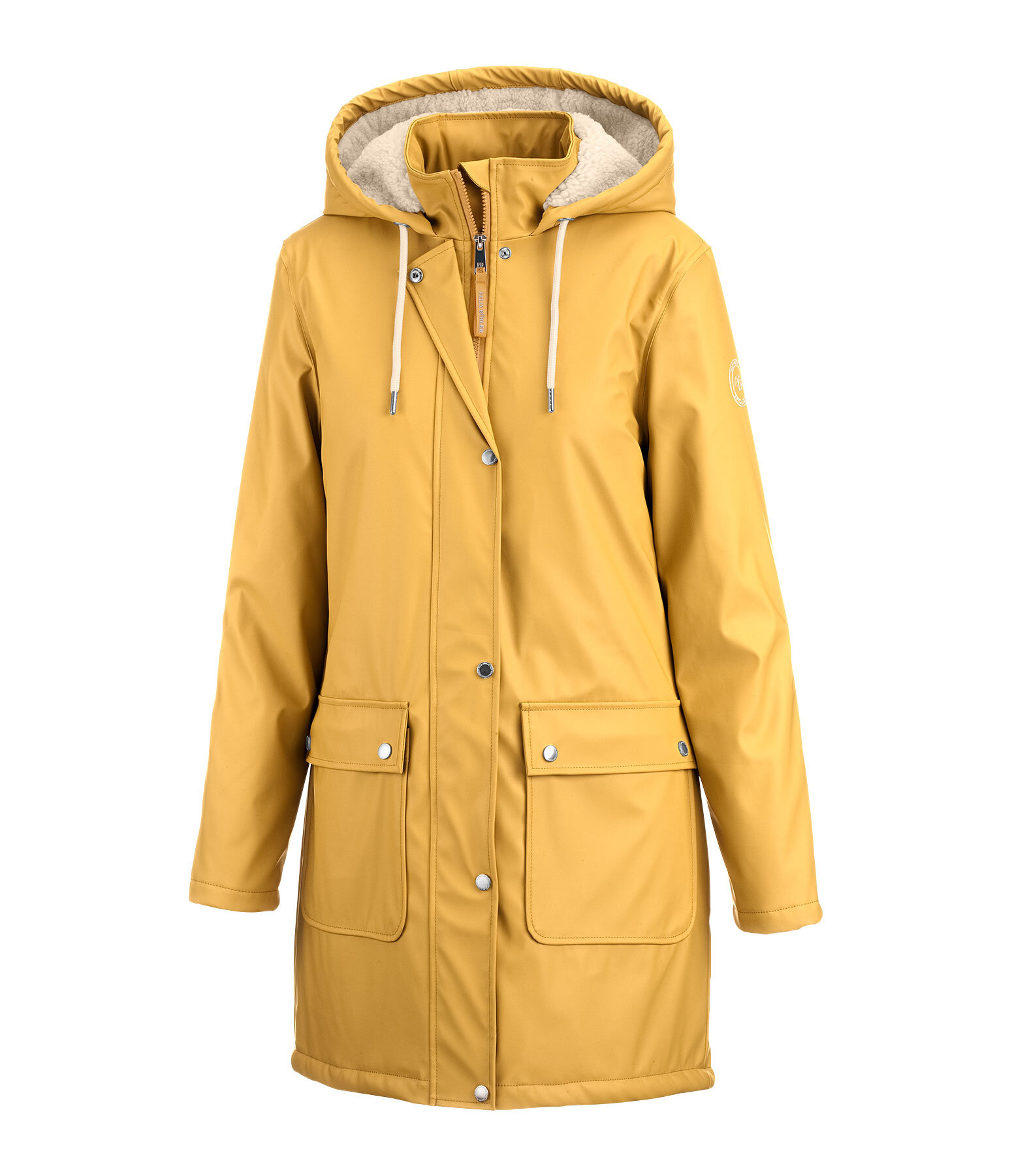 Teddy Fleece Hooded Rain Coat Paris