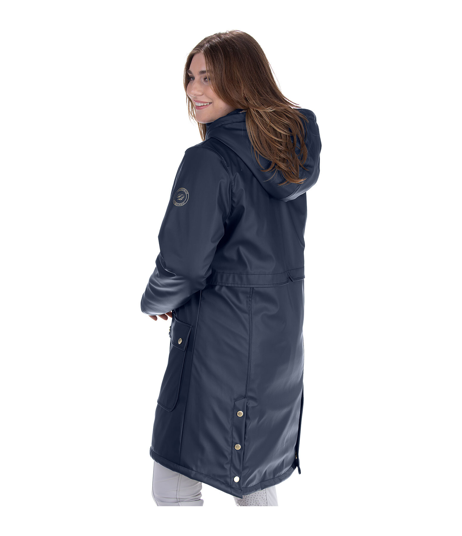 Teddy Fleece Hooded Rain Coat Paris