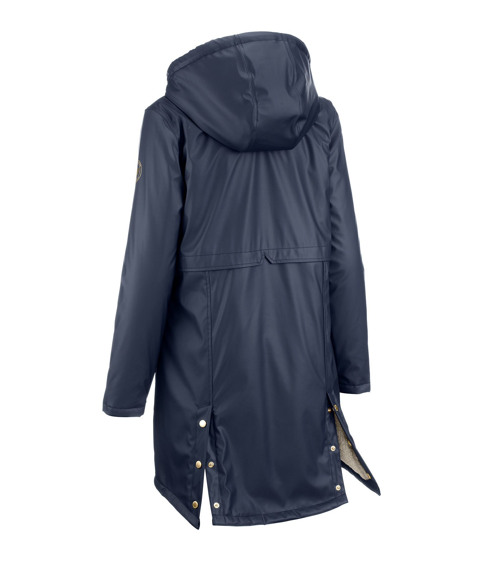 Teddy Fleece Hooded Rain Coat Paris