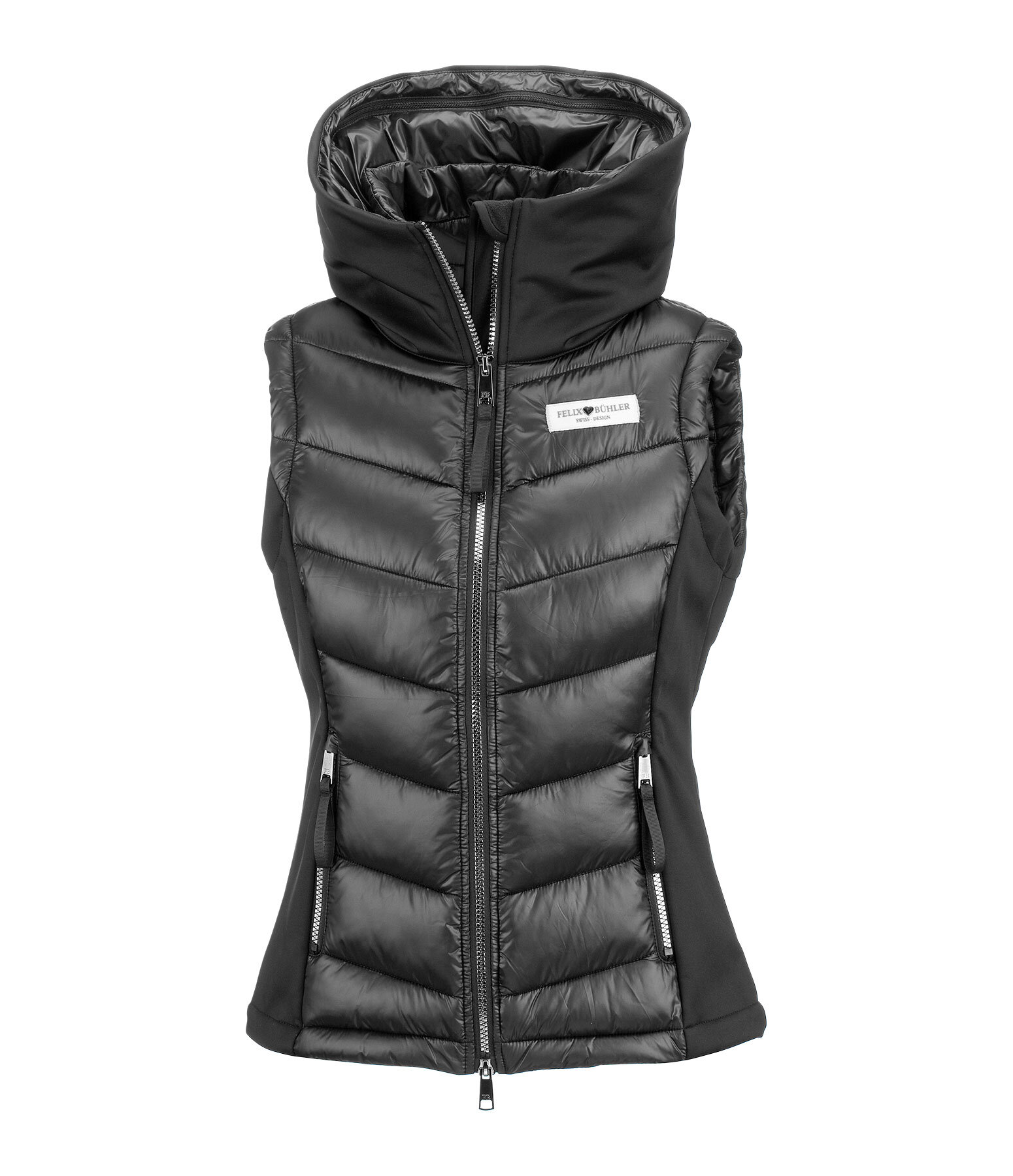 Softshell Hooded Combination Riding Gilet Katlyn