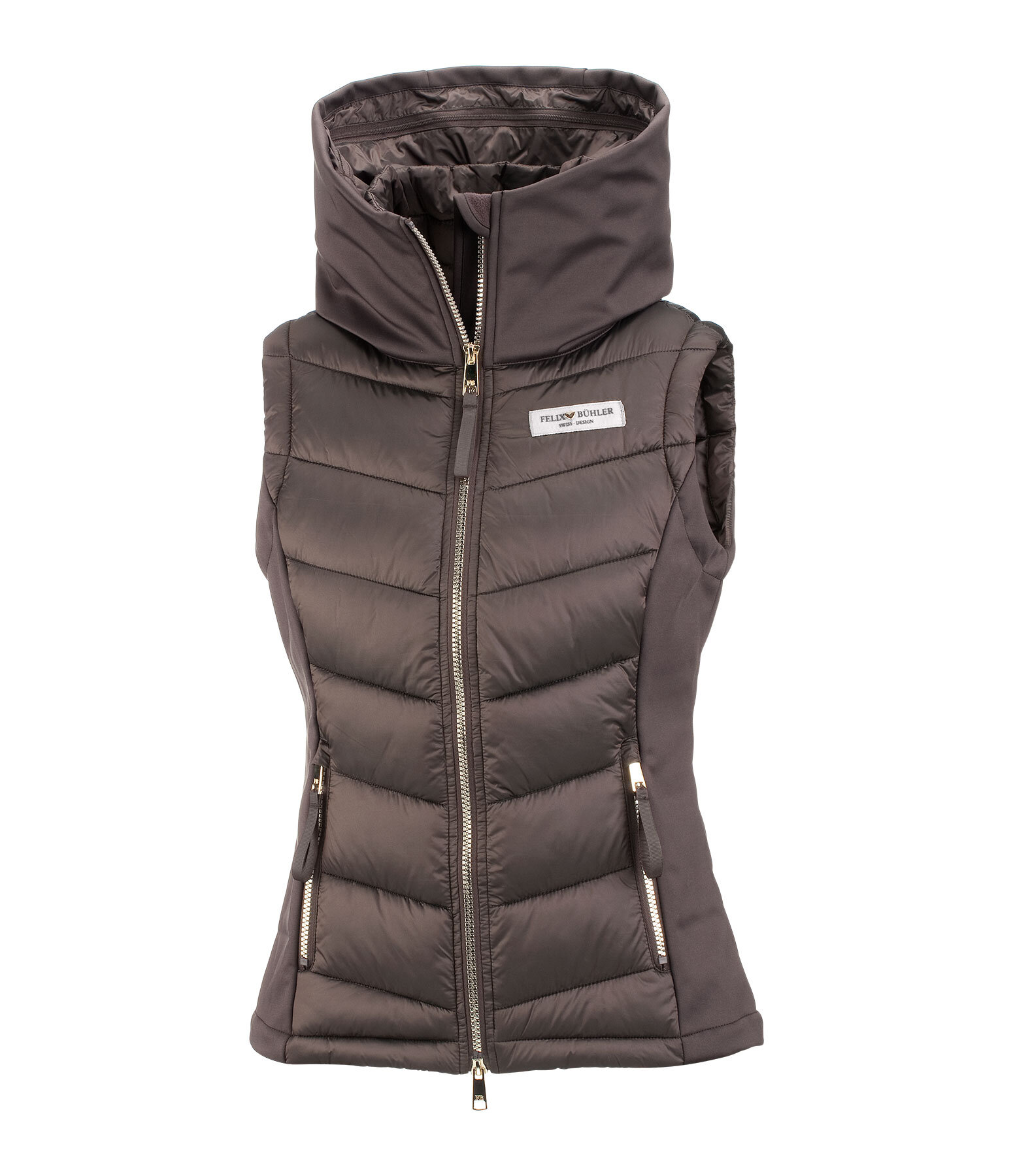 Softshell Hooded Combination Riding Gilet Katlyn