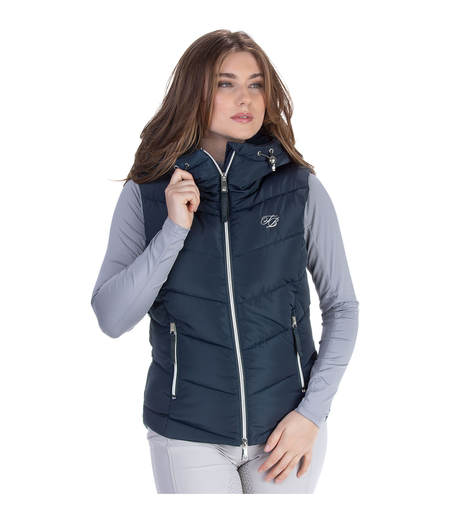 Hooded Riding Gilet Lena