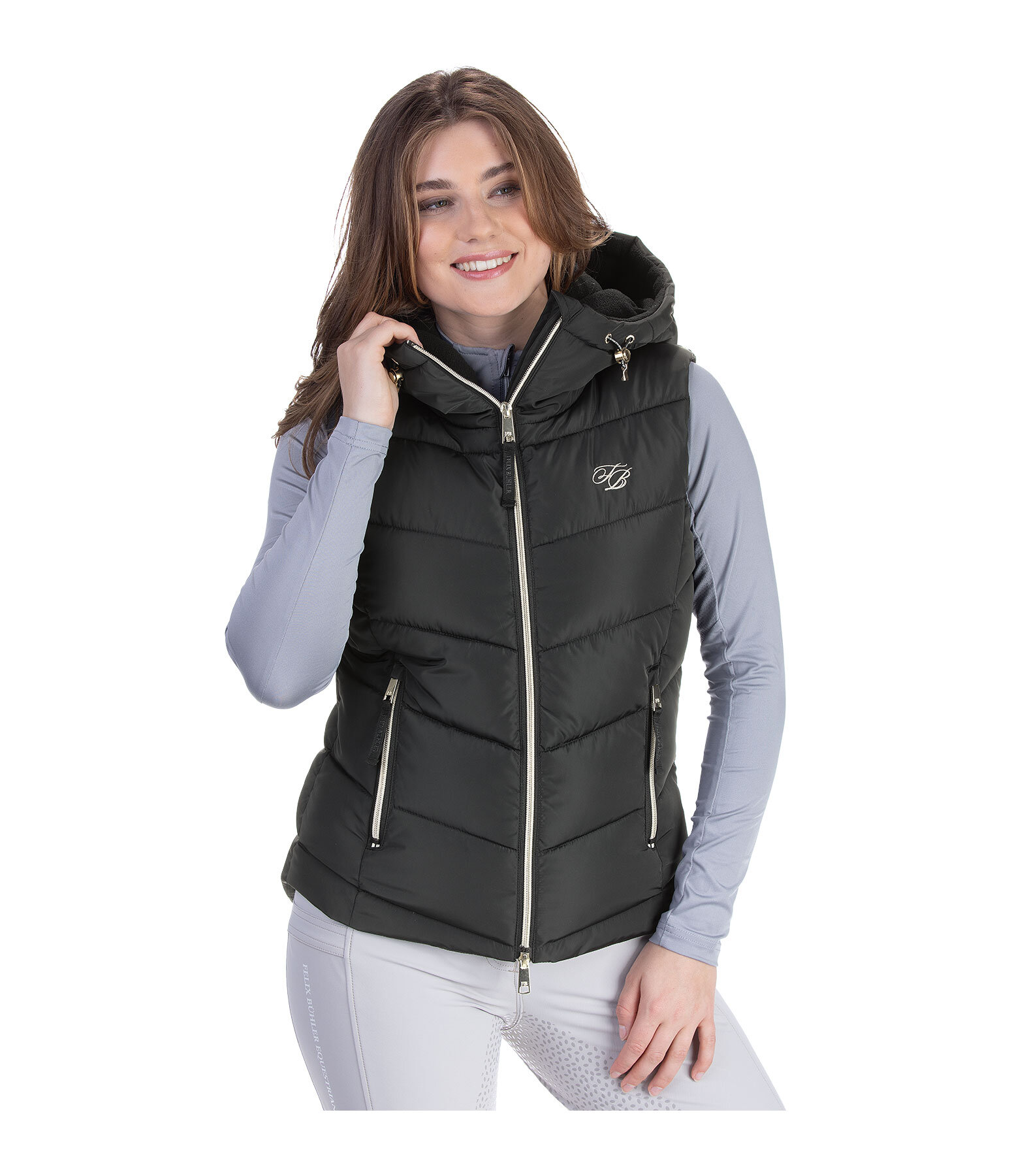 Hooded Riding Gilet Lena