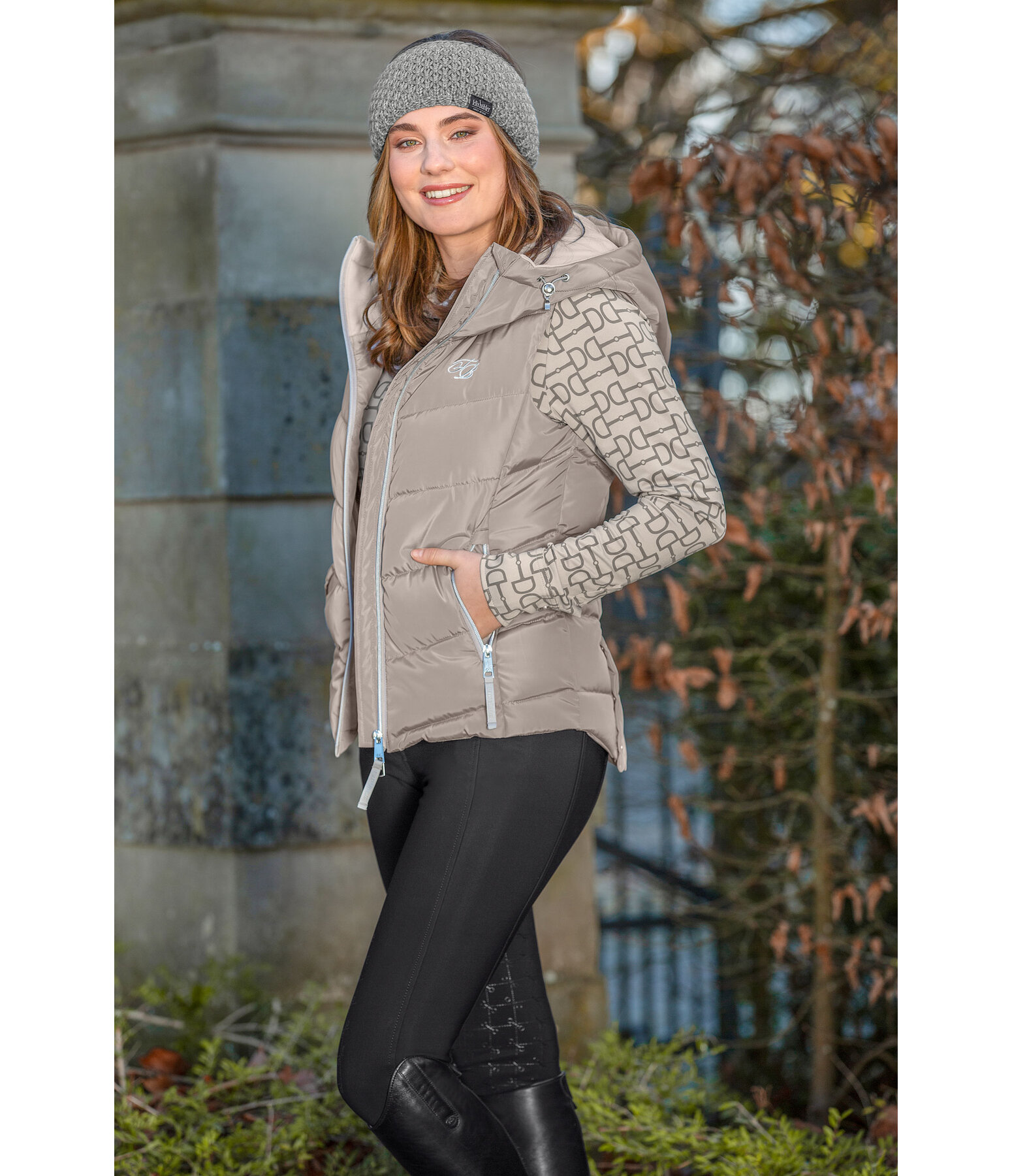 Hooded Riding Gilet Lena