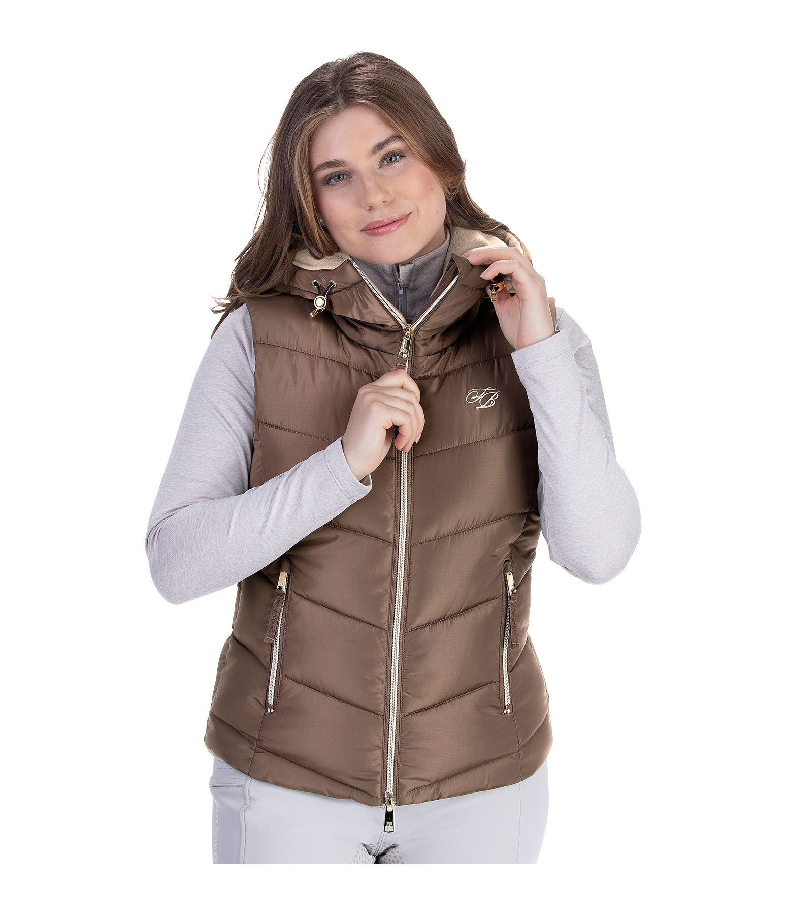 Hooded Riding Gilet Lena