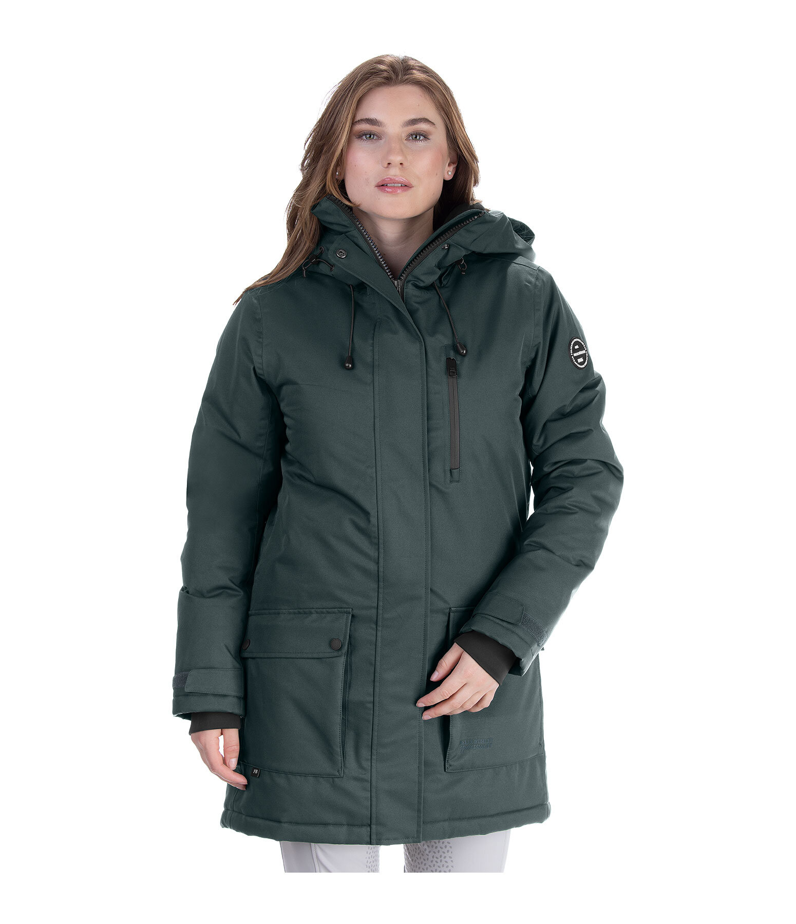 Hooded Functional Riding Parka Anouk