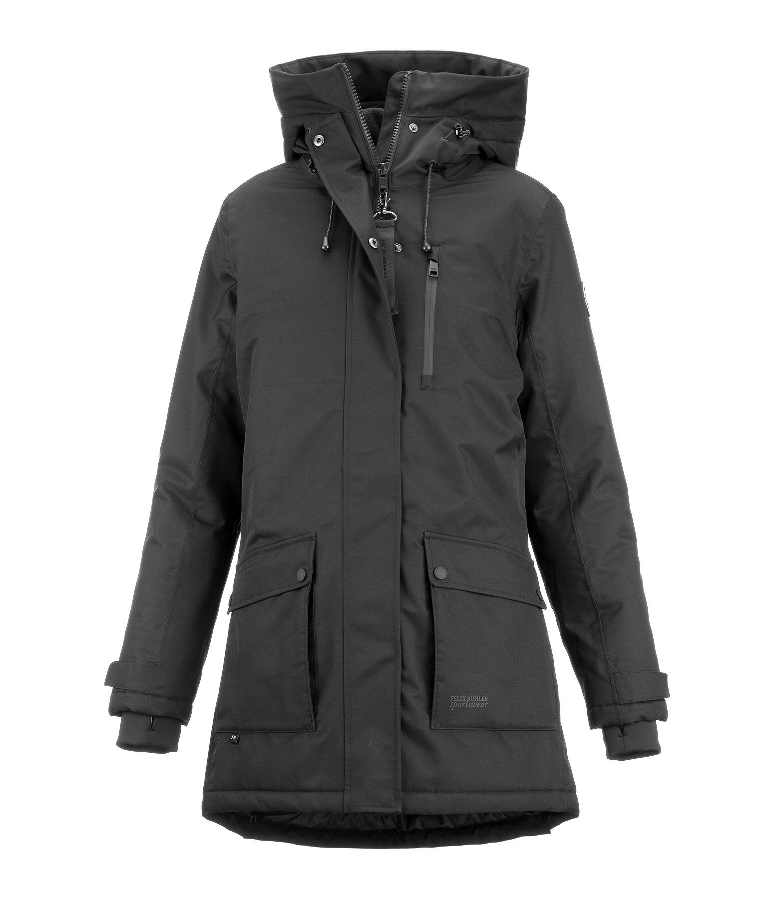 Hooded Functional Riding Parka Anouk