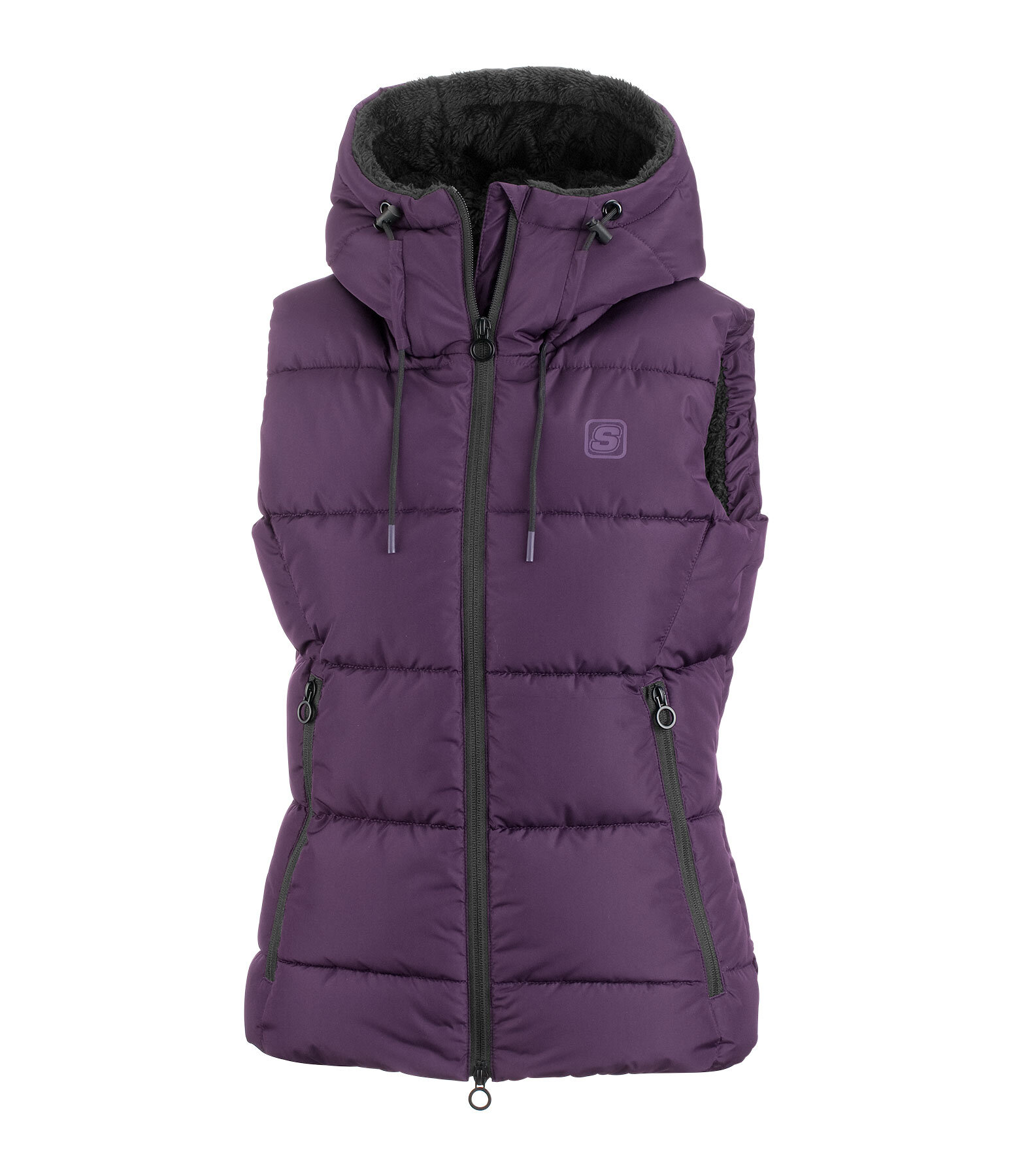 Hooded Quilted Riding Gilet Mira III