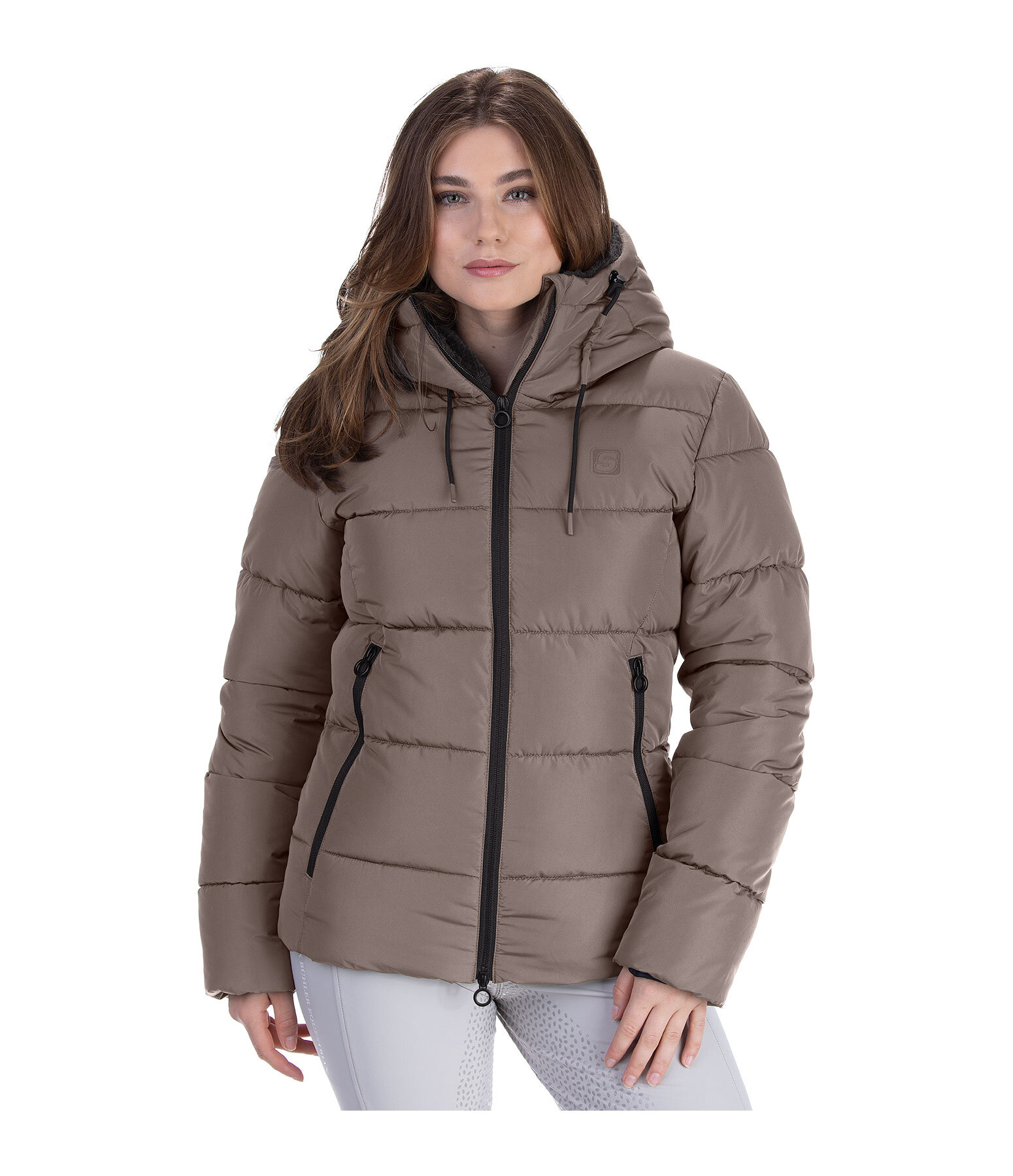 Hooded Quilted Riding Jacket Leela II