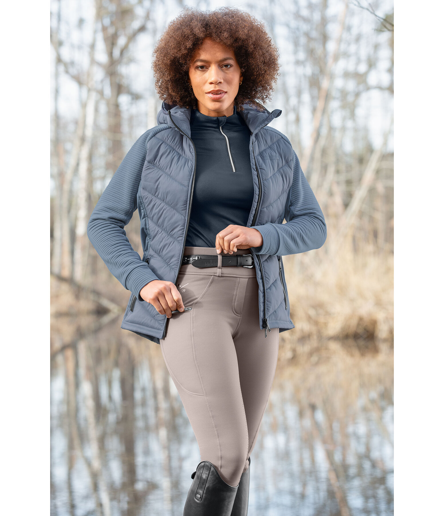 Performance Hooded Stretch Jacket Shelly