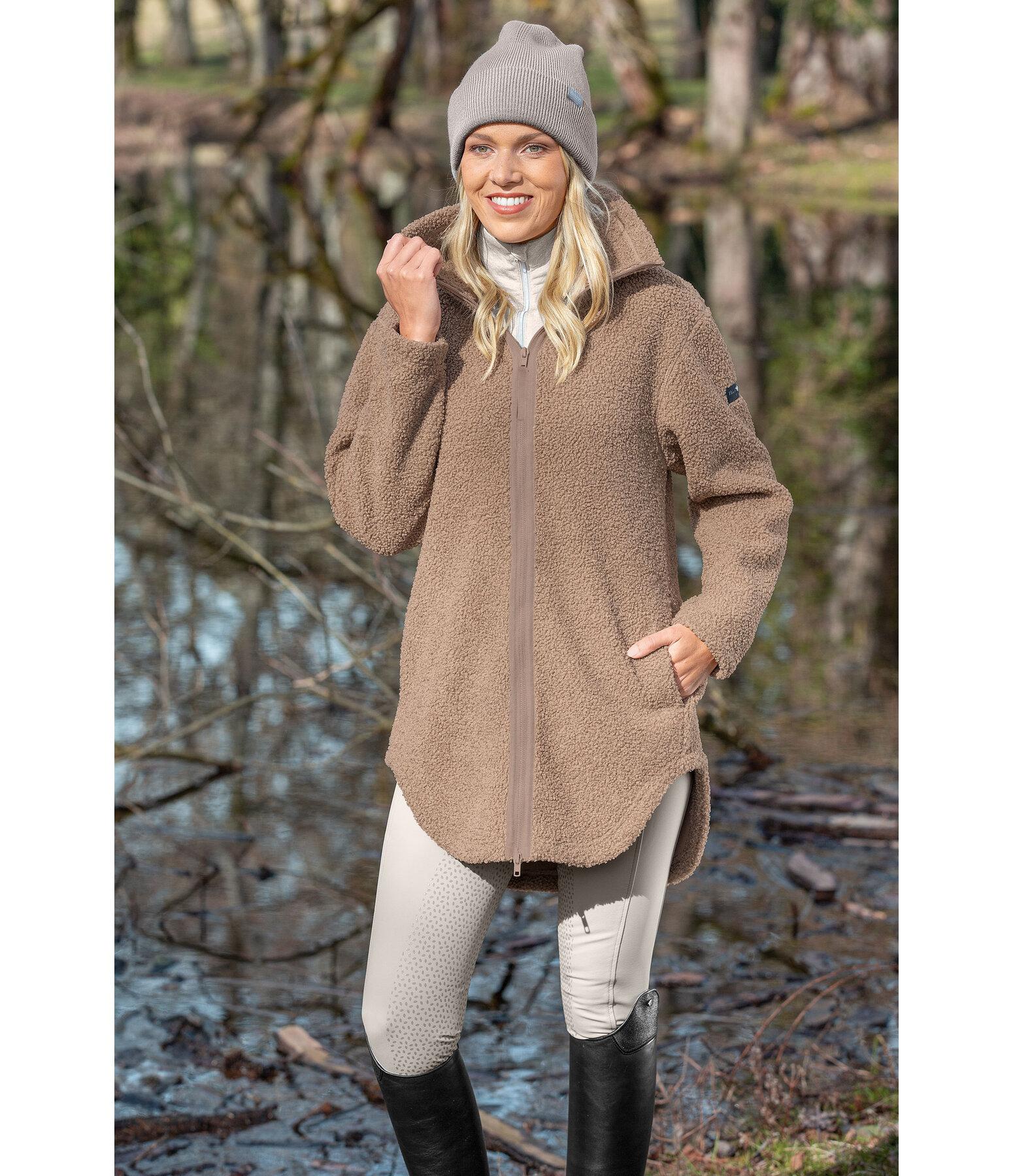 Teddy Fleece Coat Chiara