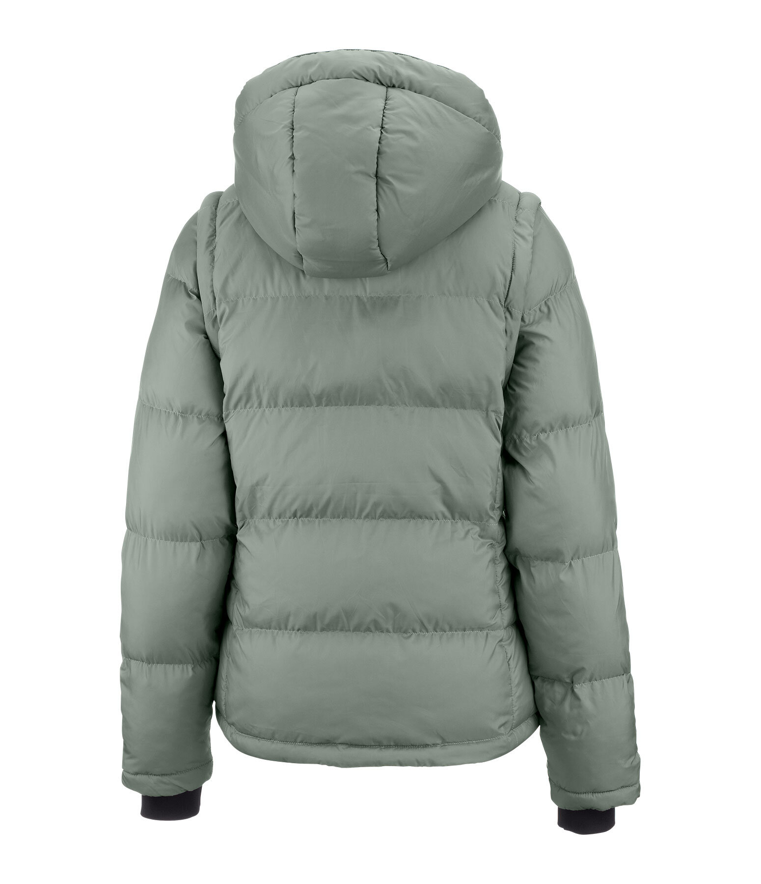 2 in 1 Hooded Quilted Jacket Elis