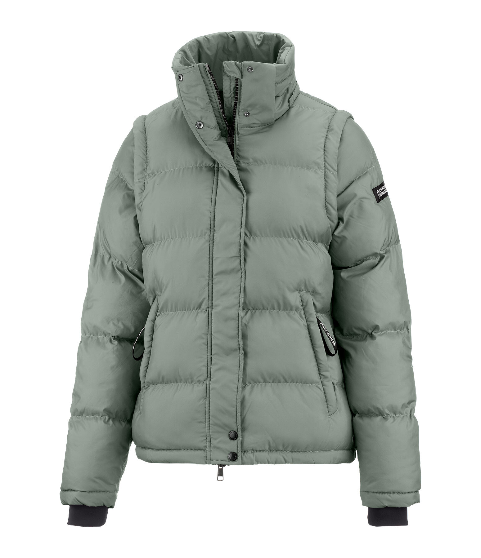 2 in 1 Hooded Quilted Jacket Elis