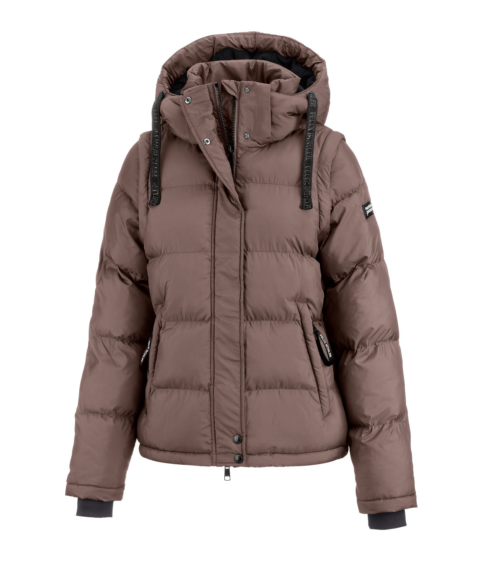 2 in 1 Hooded Quilted Jacket Elis