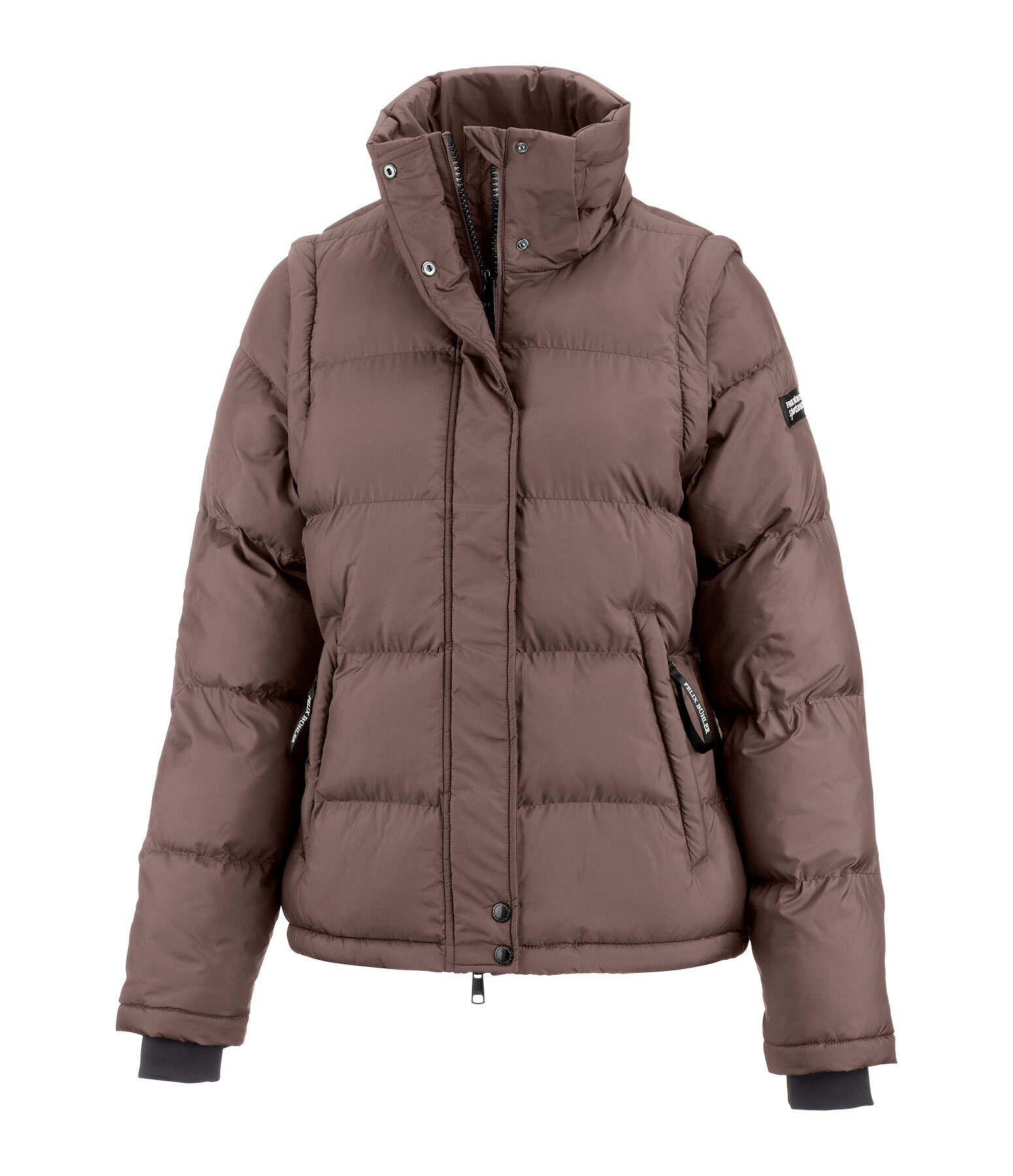 2 in 1 Hooded Quilted Jacket Elis