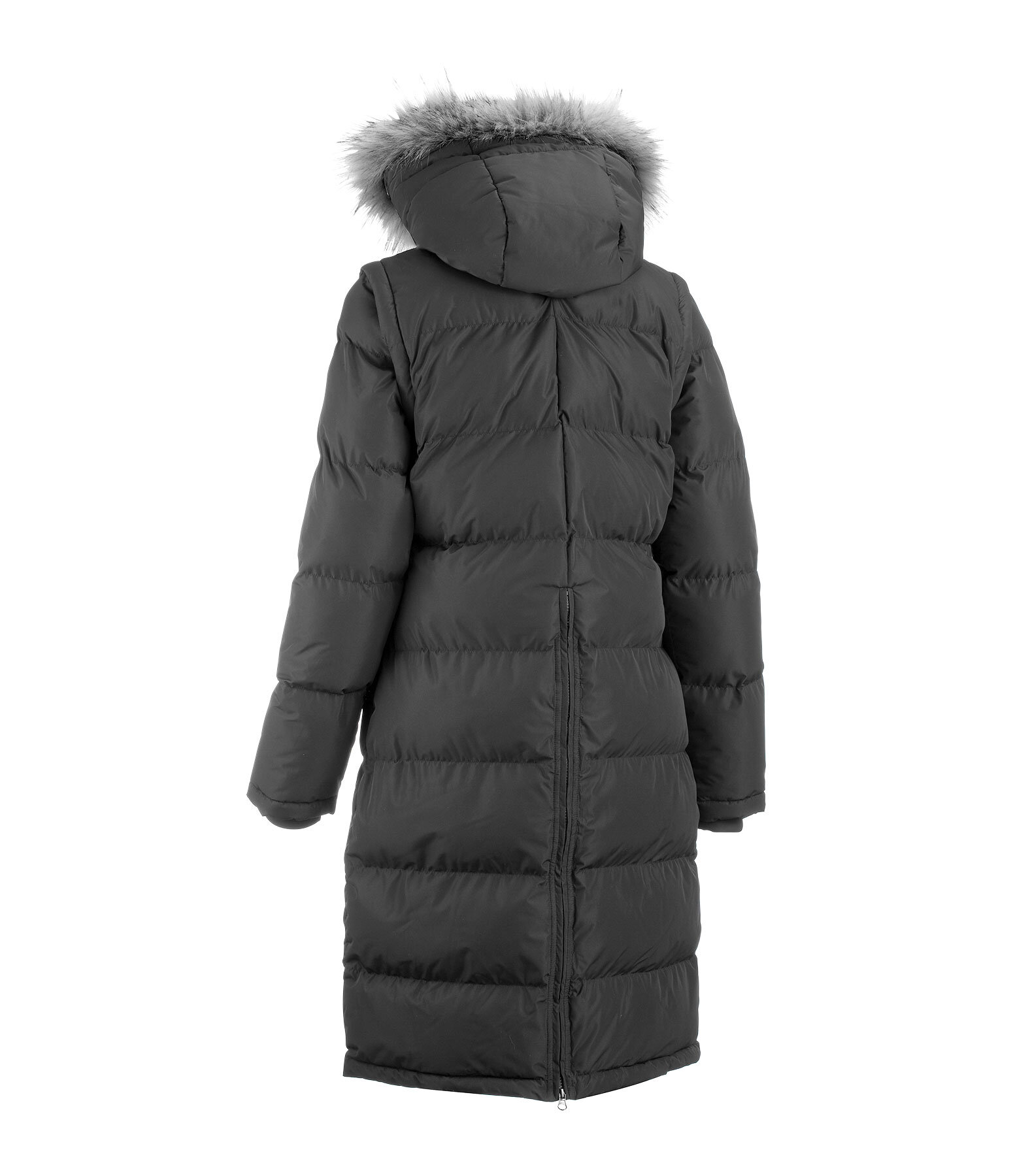 2-in-1 Quilted Riding Coat Eleonor