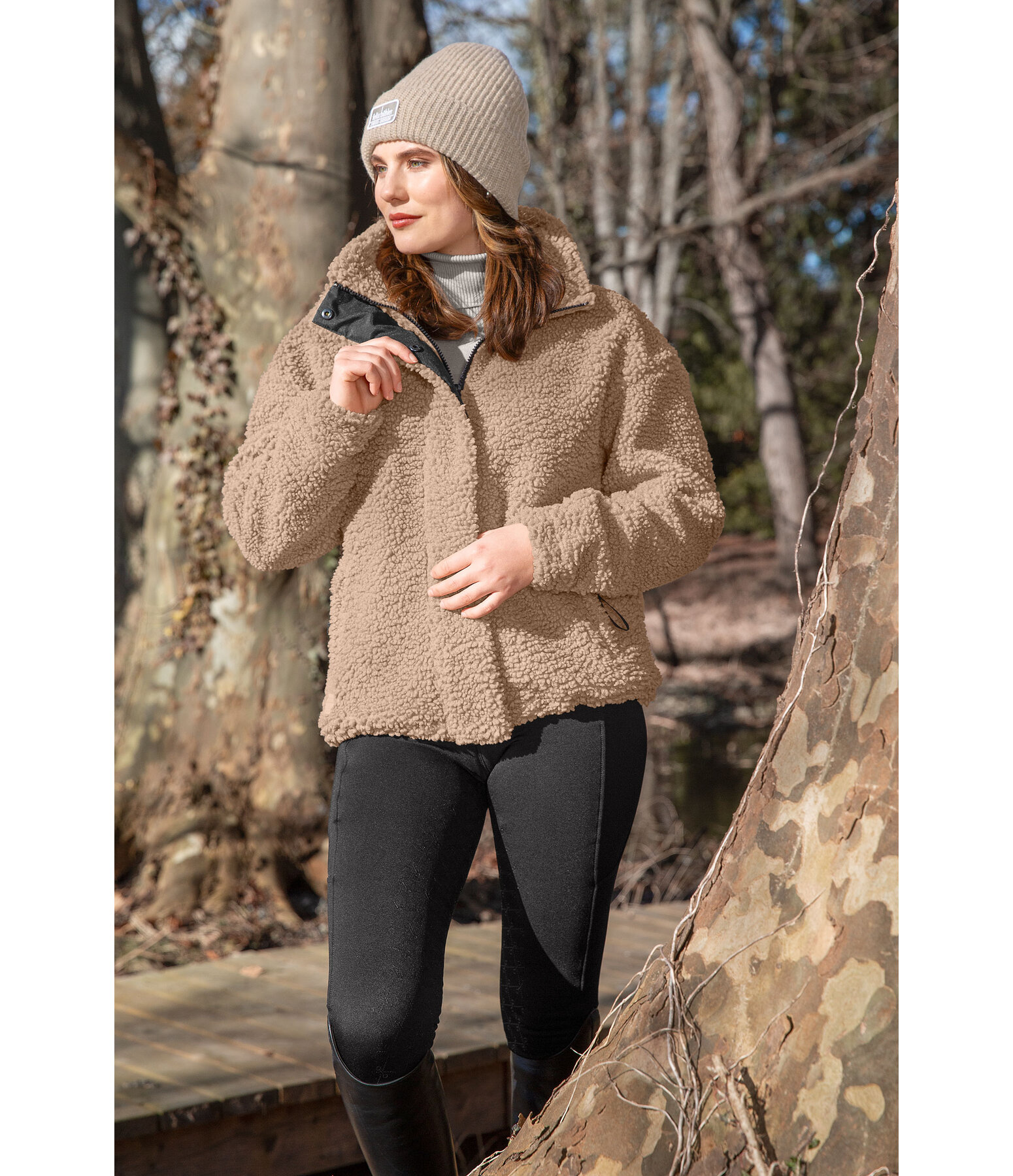 Teddy Fleece Jacket Fay