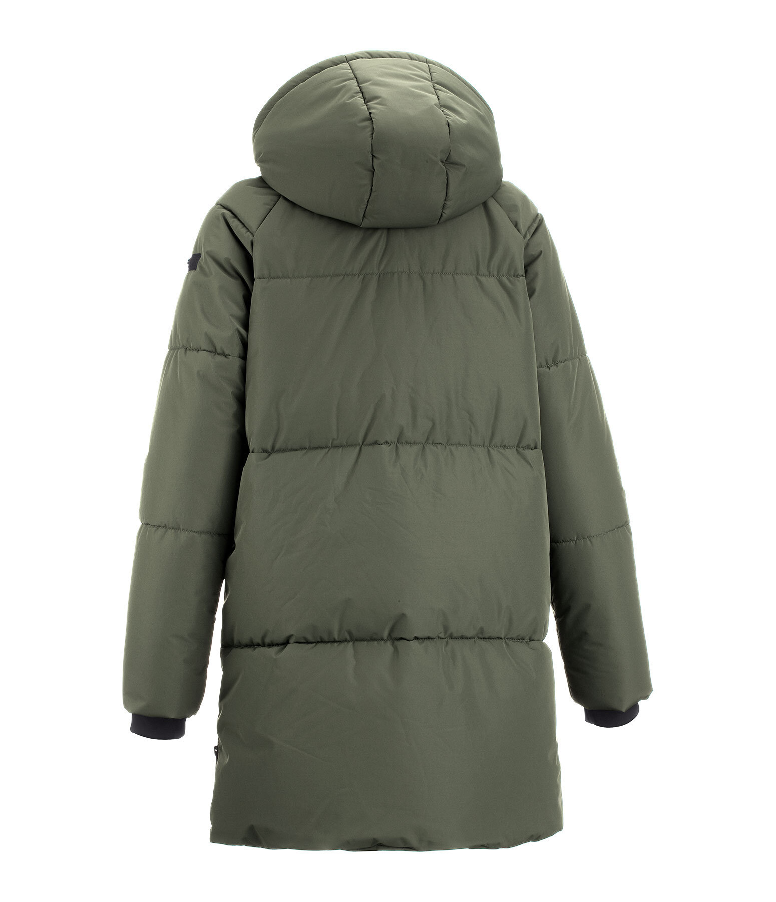 Hooded Quilted Riding Parka Miali