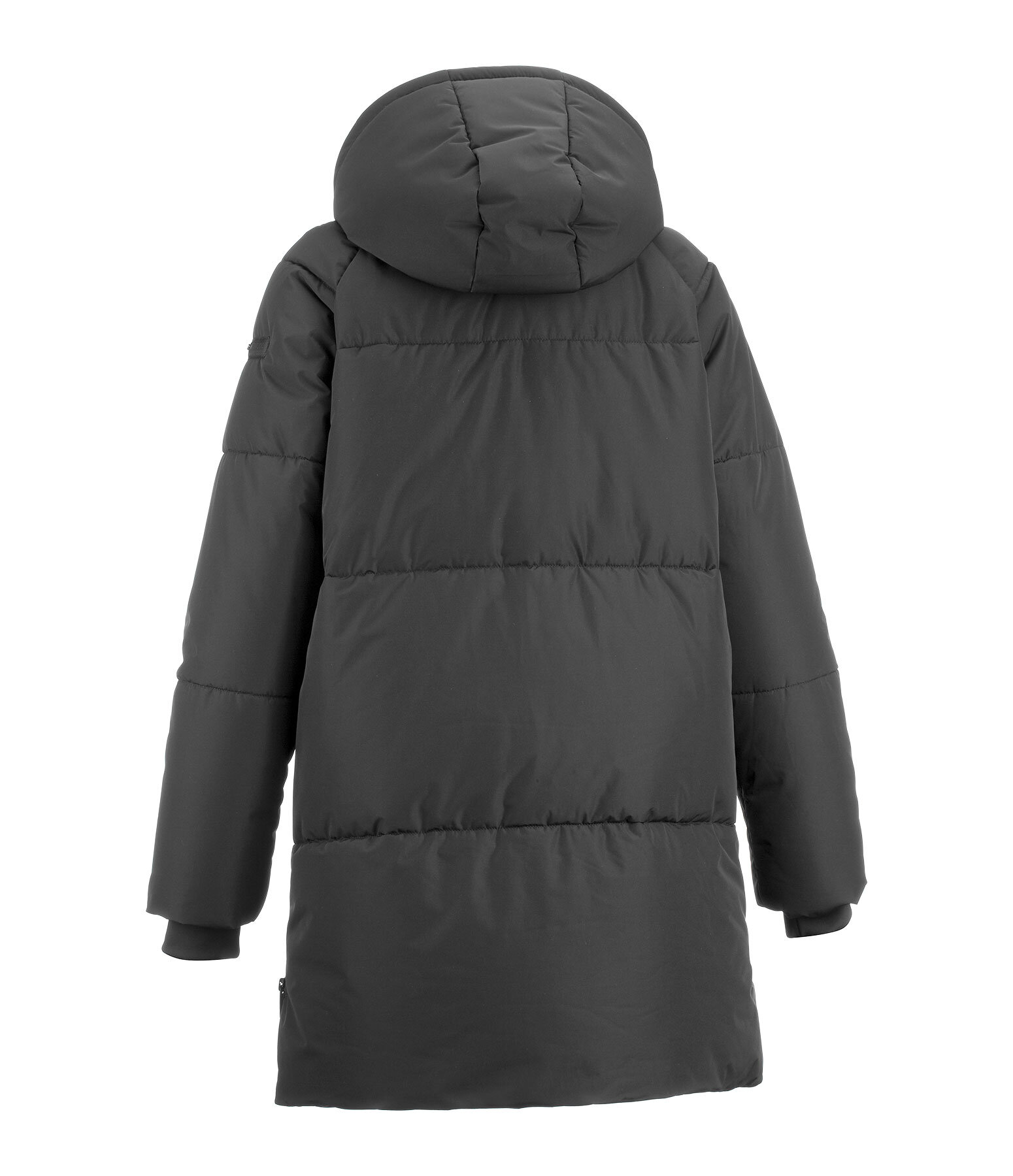 Hooded Quilted Riding Parka Miali