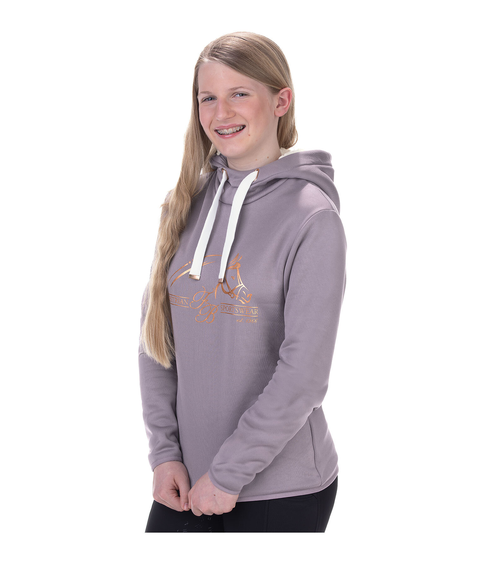 Children's Performance Stretch Hoodie Bijou