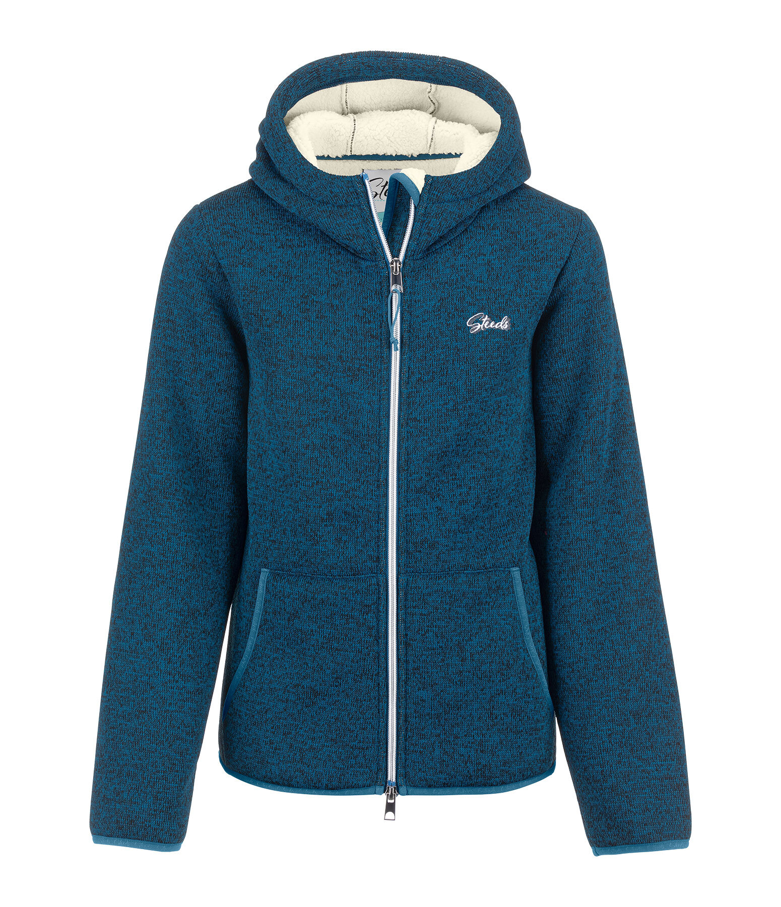 Children's Knitted Fleece Jacket Sorrel